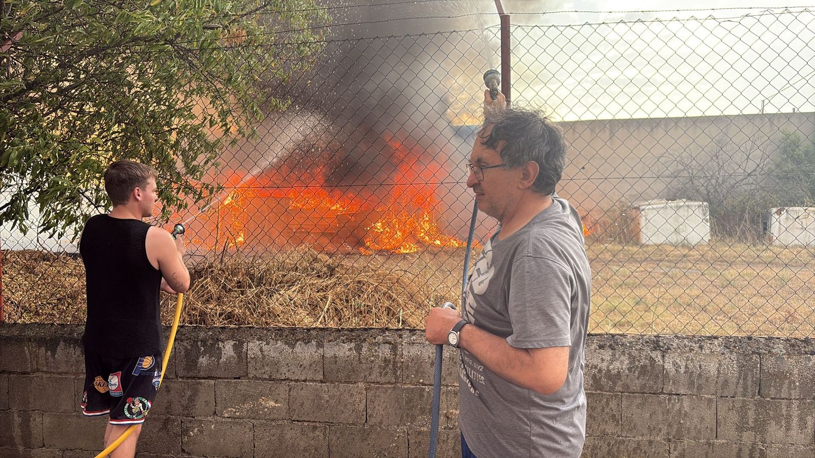 Incendio en Zamora capital