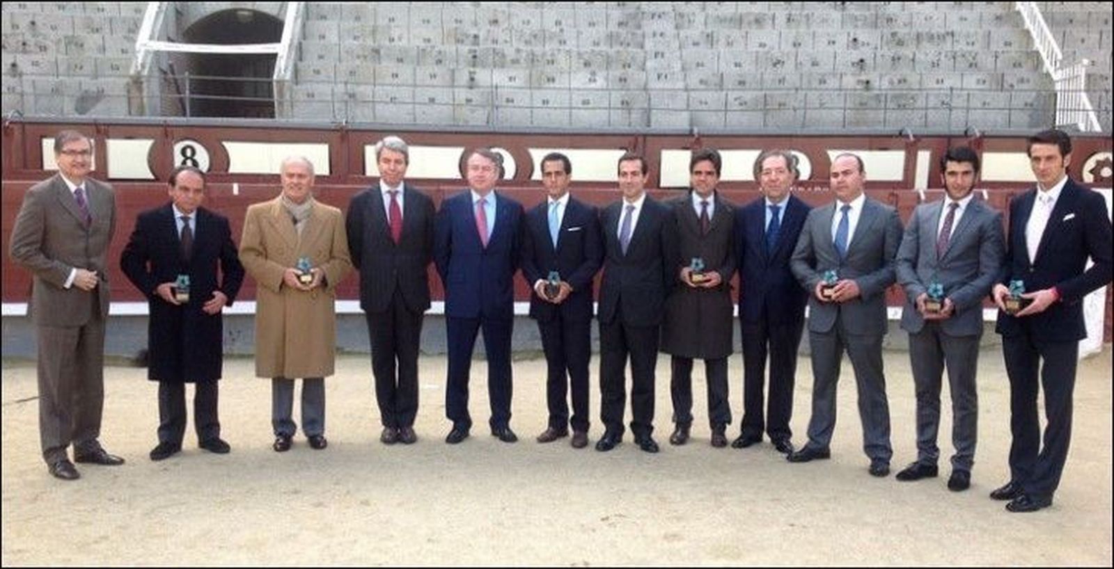 Telemadrid premia a Javier Castaño y su cuadrilla Telemadrid premia a Javier Castaño y su cuadrilla