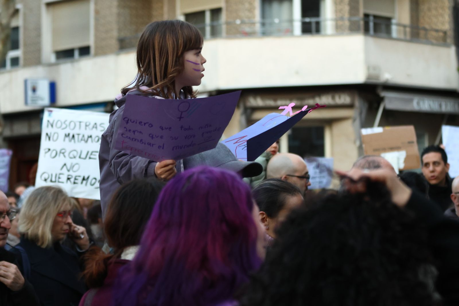 Manifestación por el 8M en Salamanca