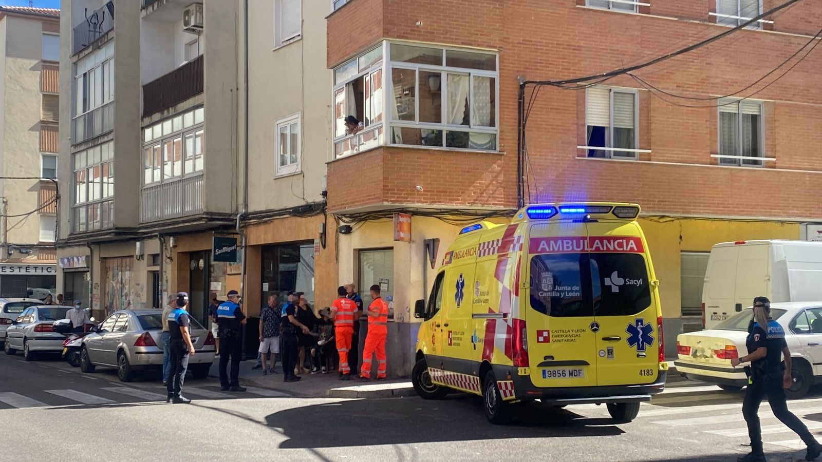 Atropello en la calle Argentina. Foto: María Lorenzo