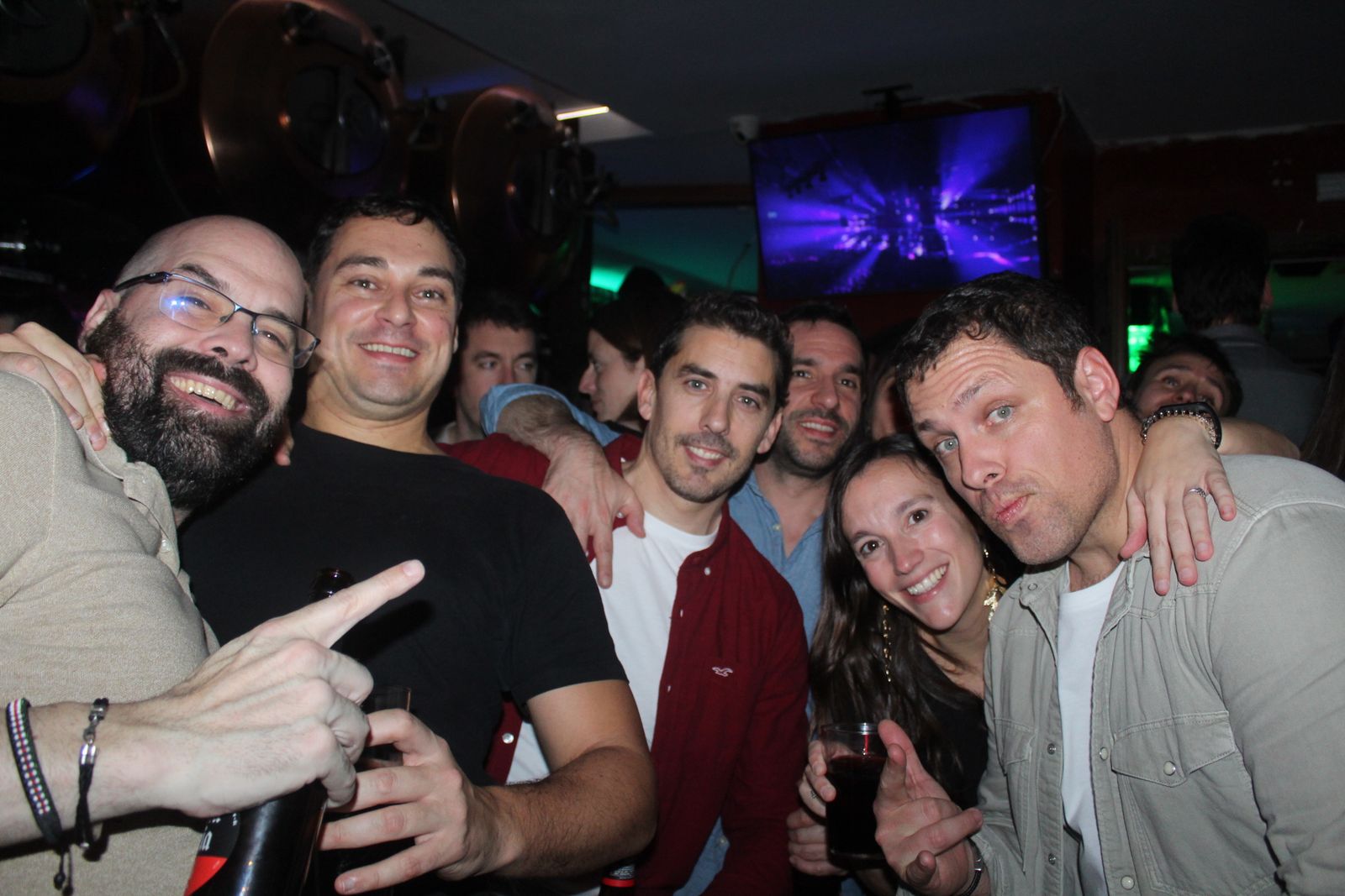 Salamanca de noche, sabado 20 de diciembre