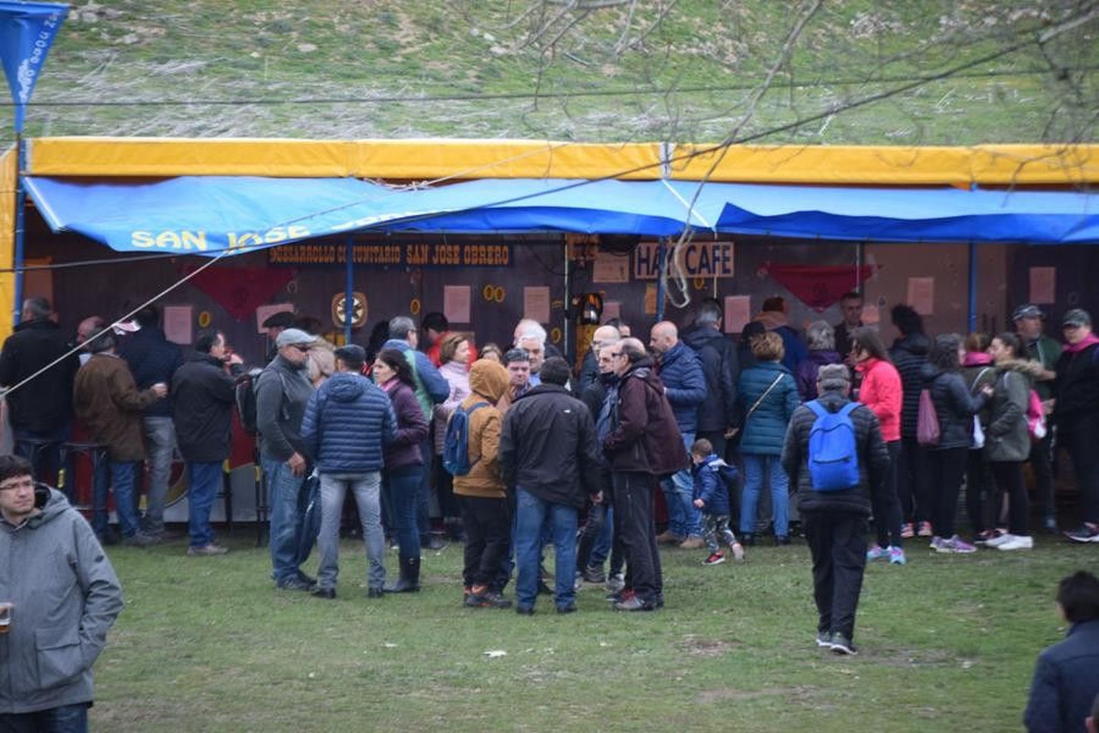 Casetas en el Cristo de Valderrey. Archivo