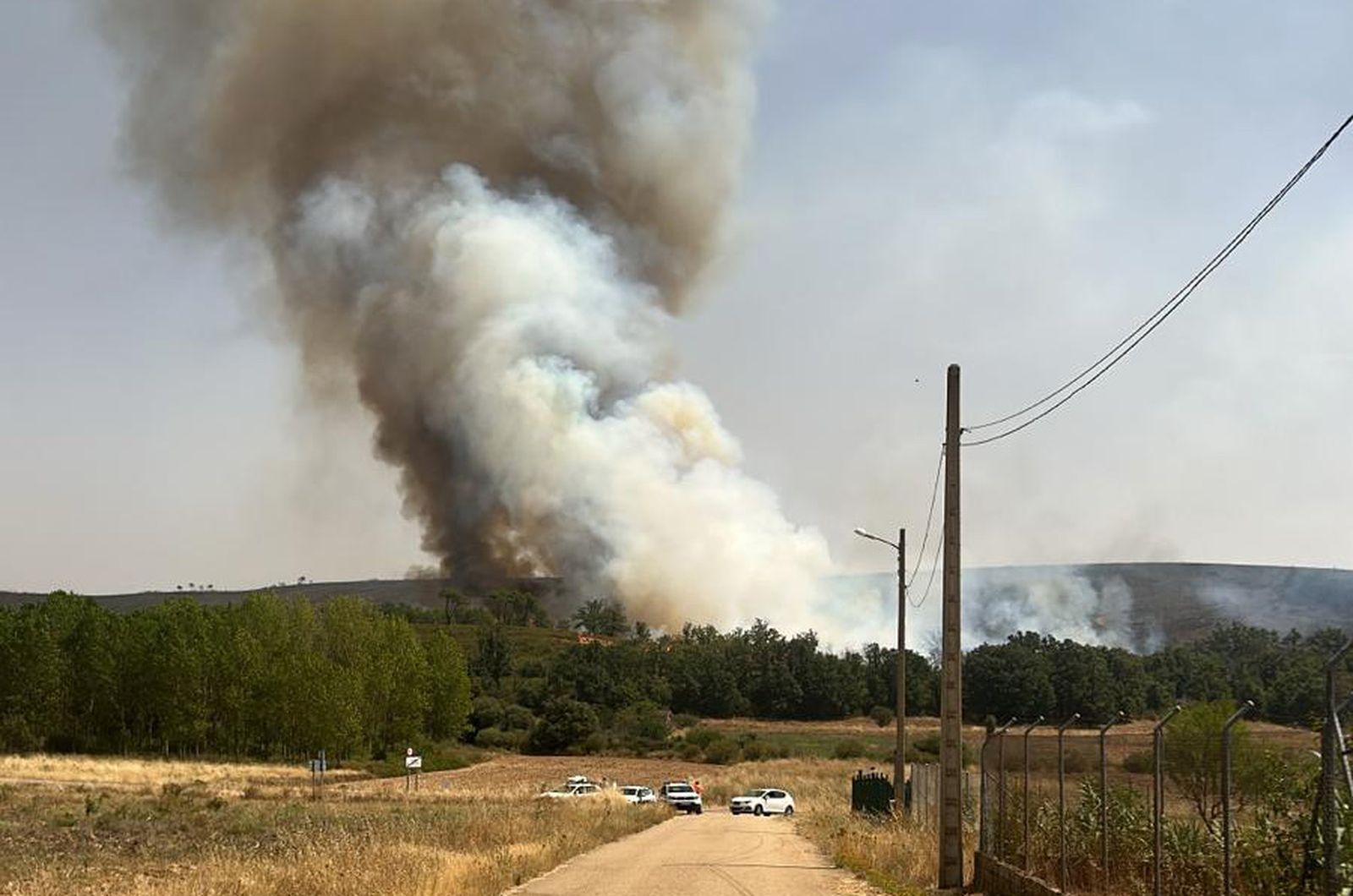 Incendio de Molezuelas de la Carballeda. Foto ATBRIF
