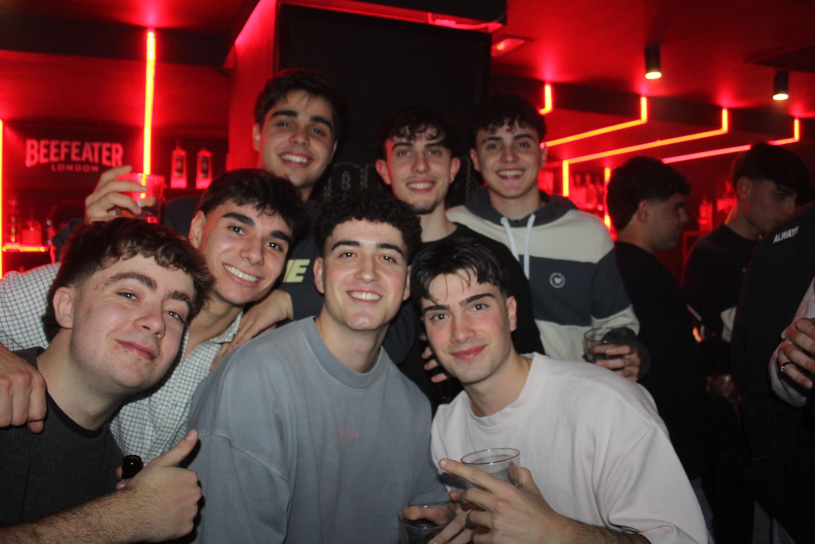 Salamanca de noche, sabado 24 de enero