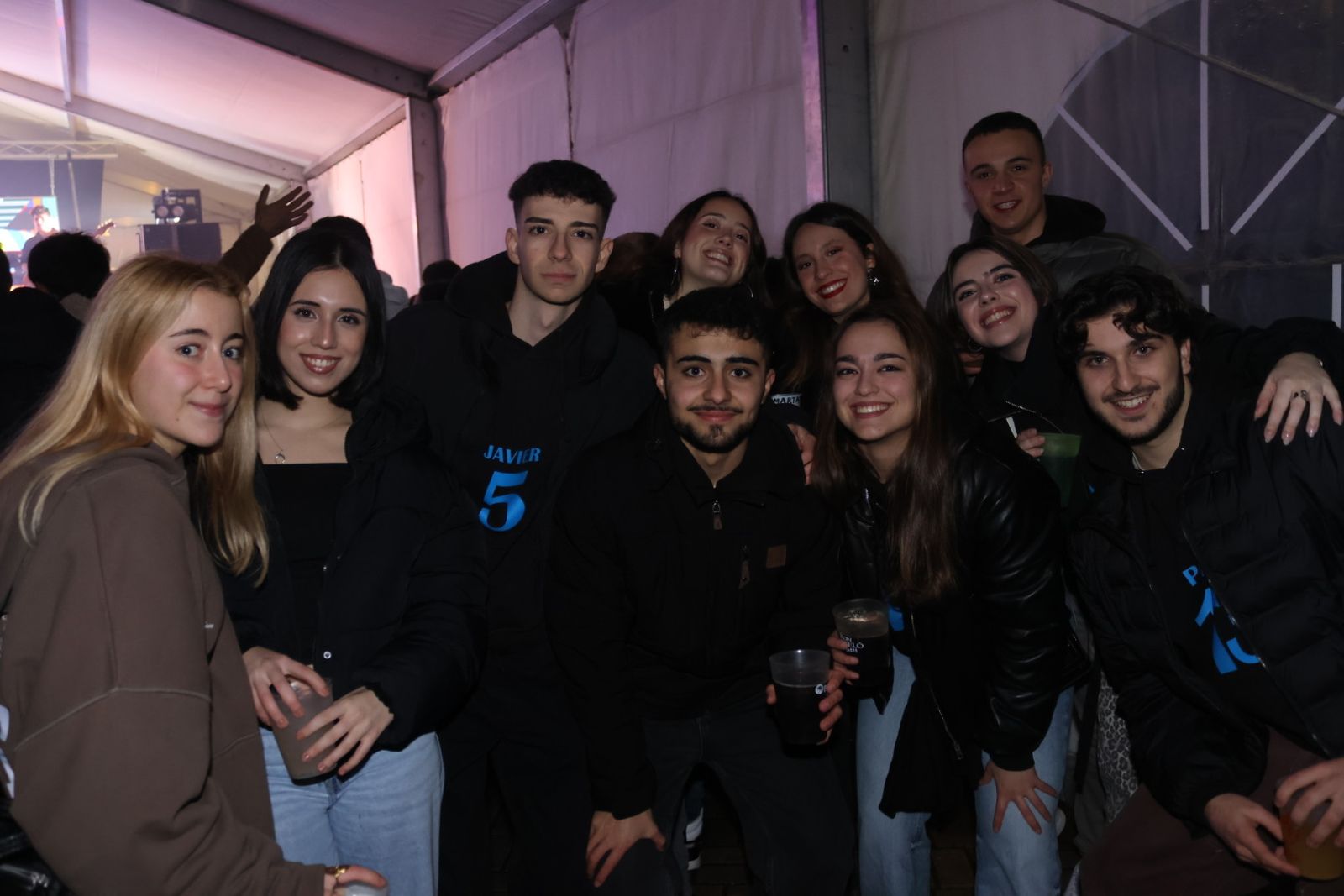 Salamanca de noche, viernes 7 de febrero