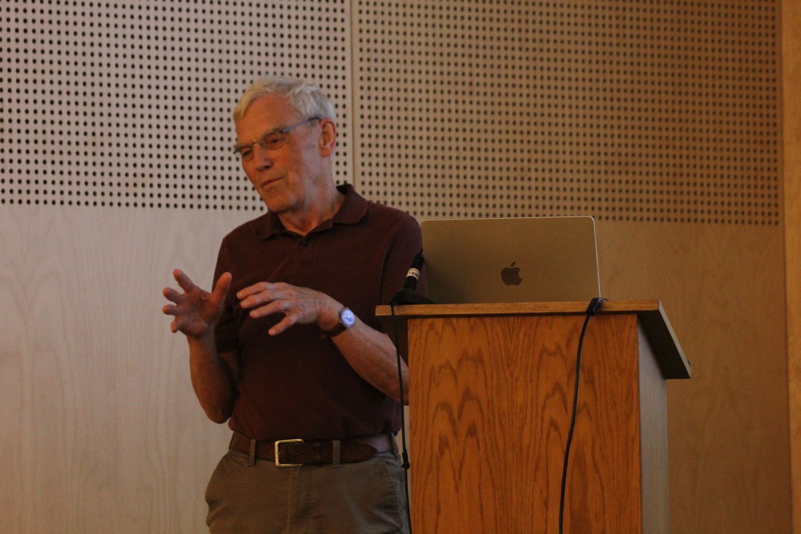 Richards Henderson, premio Nobel, visita Salamanca I Curso Internacional avanzado en Biofísica y Biología Estructural (BiophySAL)