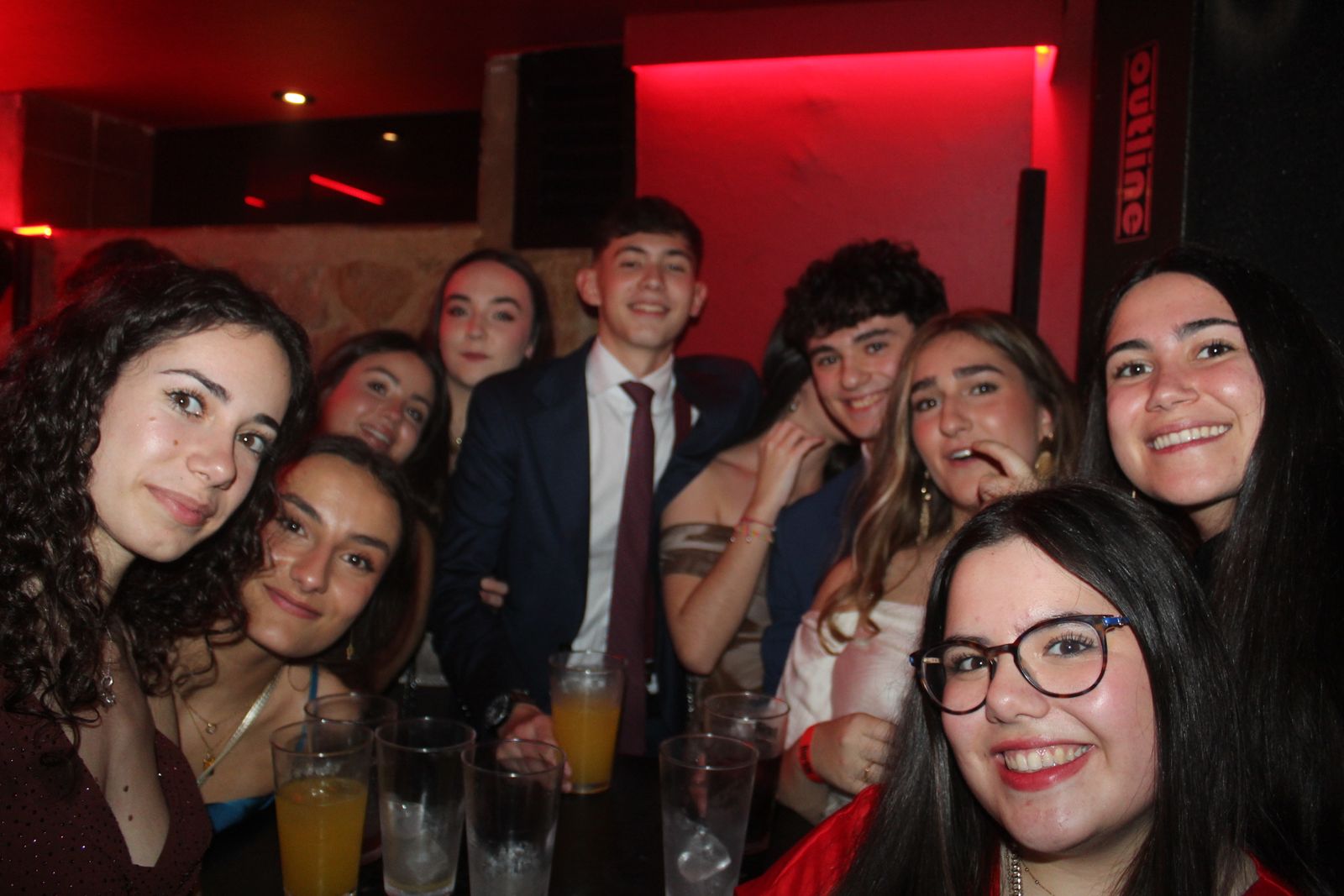 Salamanca de noche, sabado 20 de diciembre