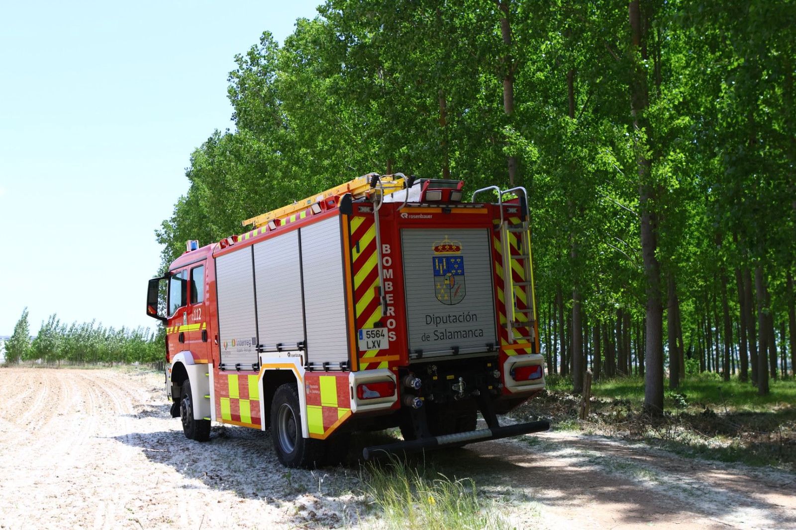 Incendio en Valverdón