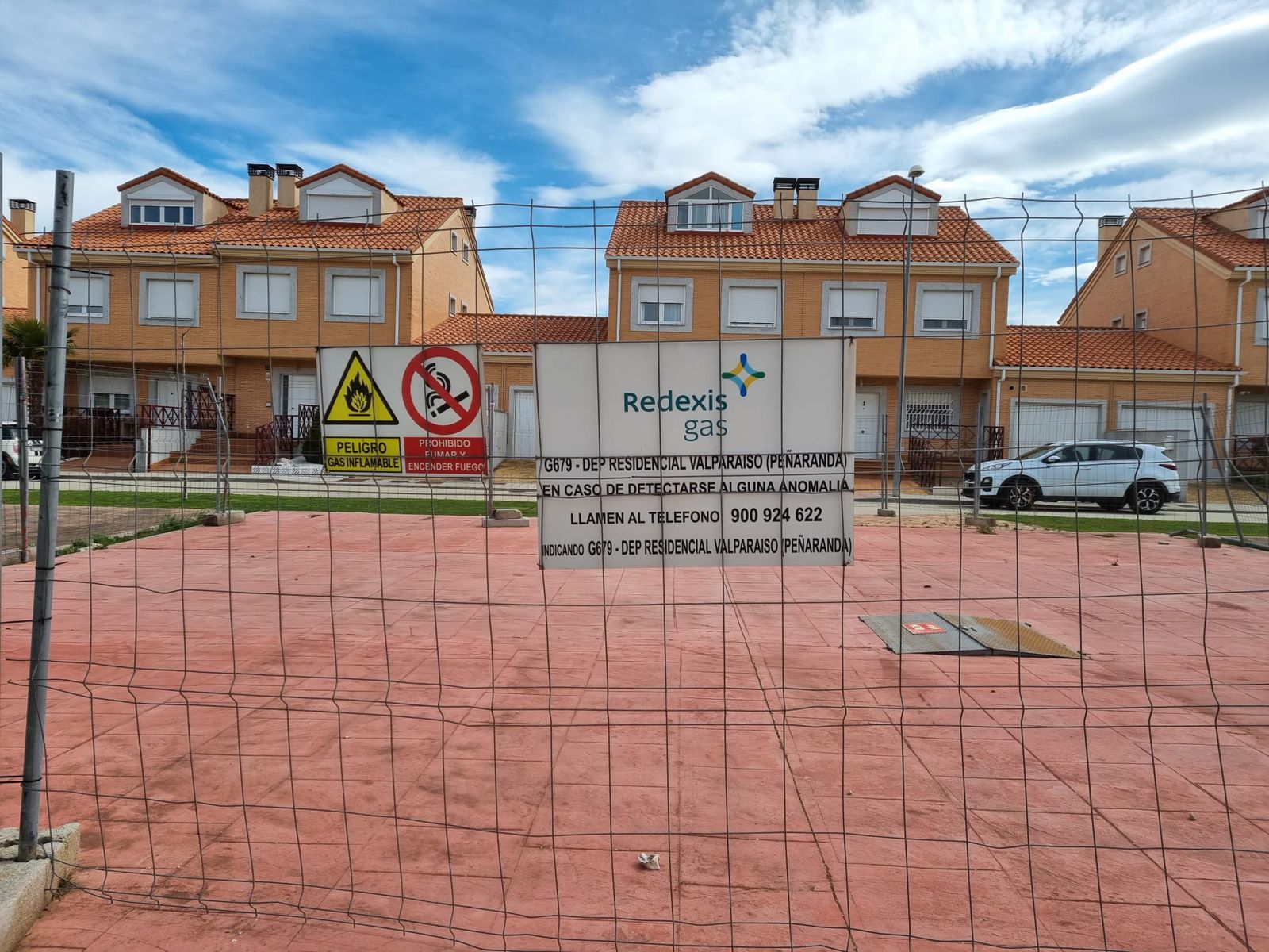 Fotografía facilitada por el PP sobre el estado de la Plaza de las Culturas