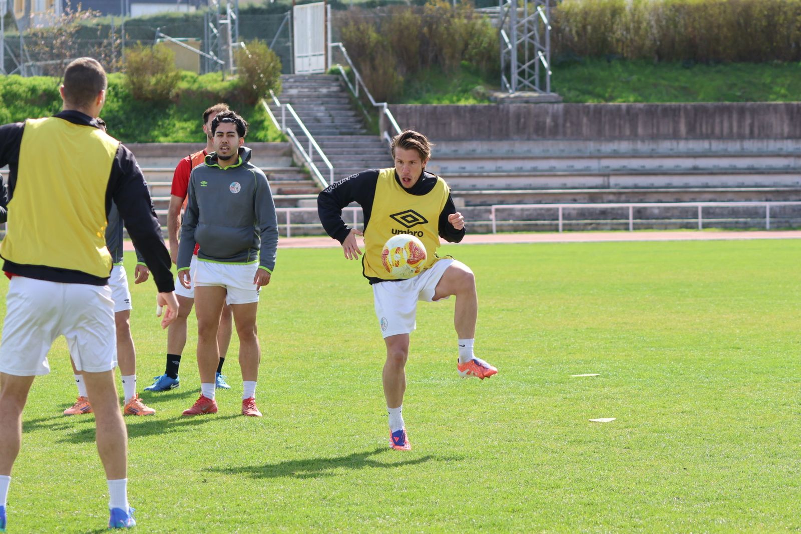 Entrenamiento del Salamanca CF UDS 26 de Marzo