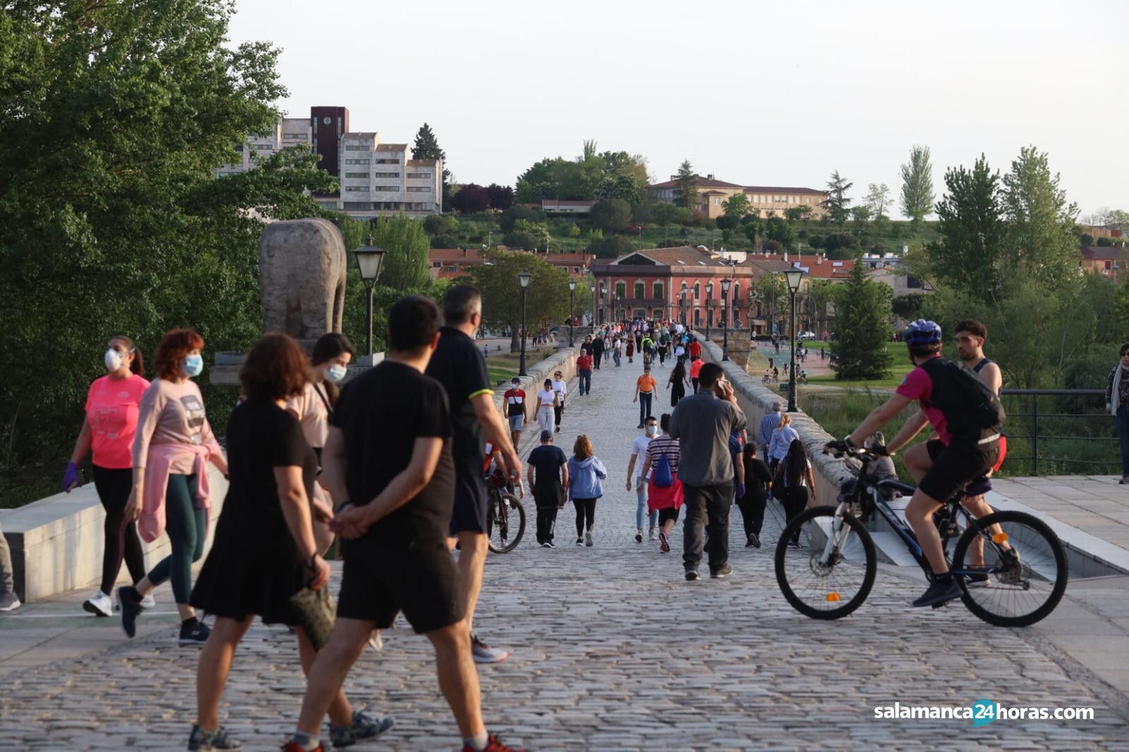Deporte en cuarentena puente romano coronavirus (5)