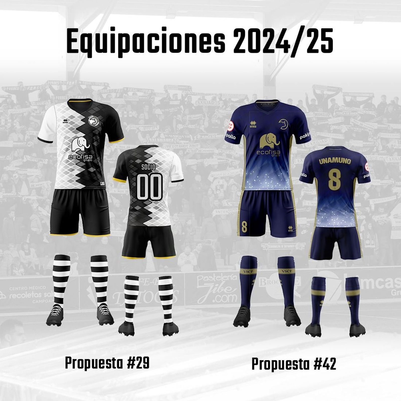 Nuevas indumentarias de Unionistas para las temporadas 2024/25 y 2025/26 | FOTO UNIONISTAS CF