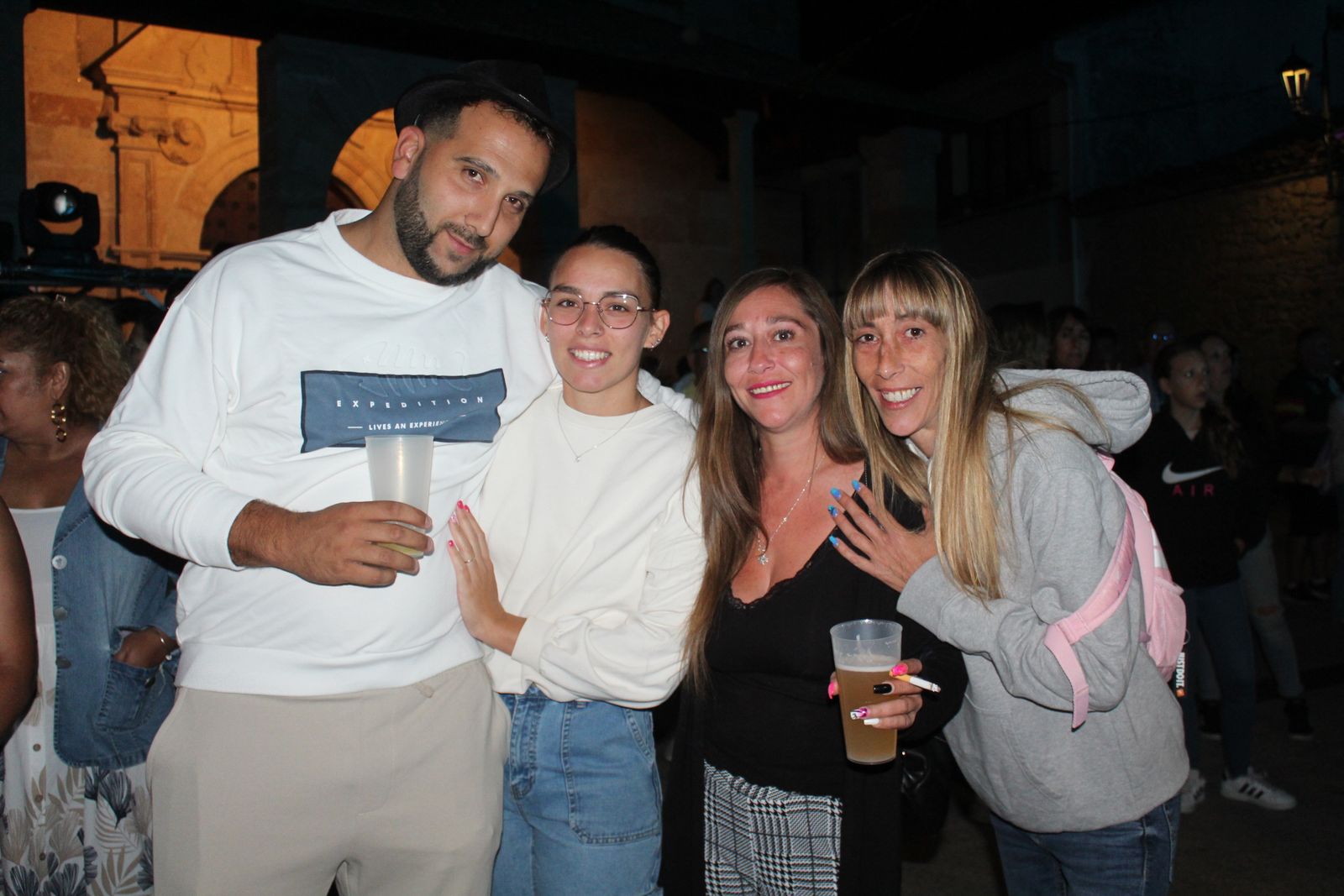 Salamanca de noche, viernes 22 de agosto