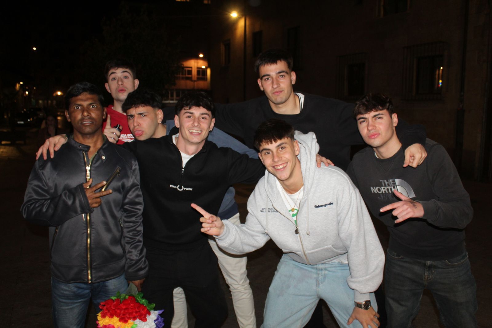 Salamanca de noche, jueves 26 de febrero