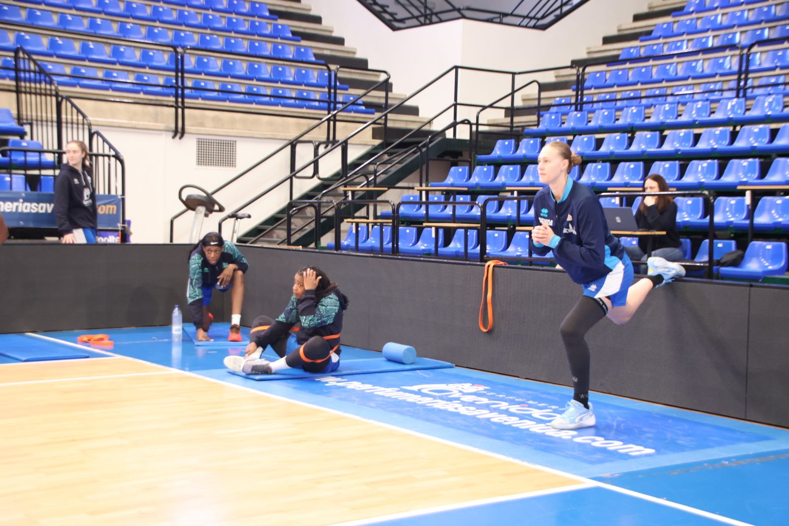 Rueda de prensa con Andrea Vilaró y Anna Montañana