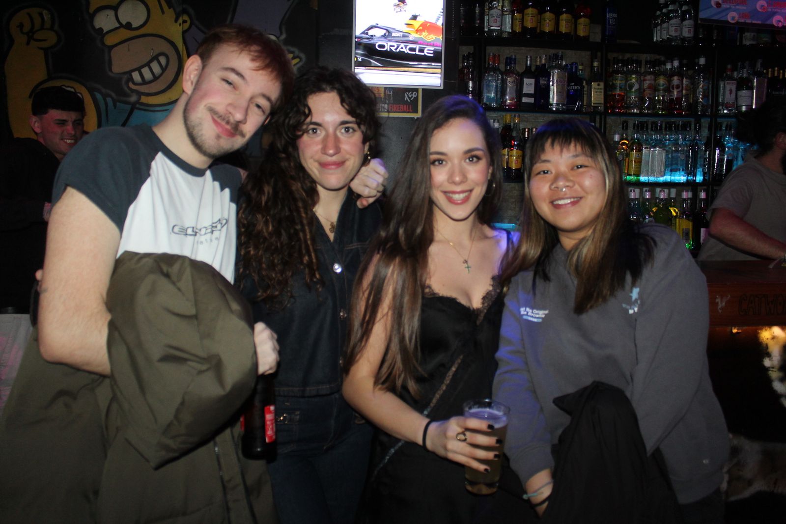 Salamanca de noche, sabado 28 de febrero