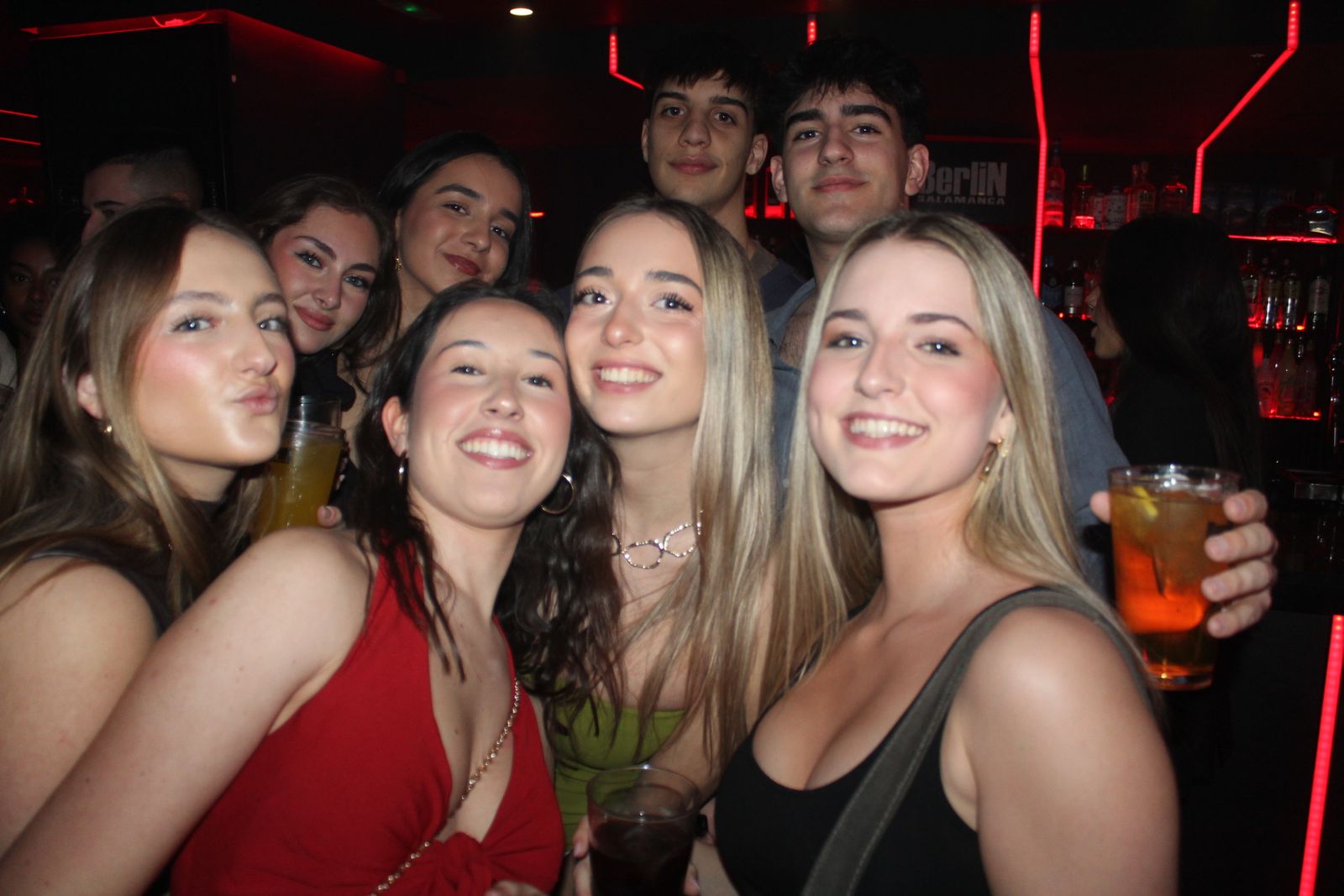 Salamanca de noche, sabado 28 de febrero