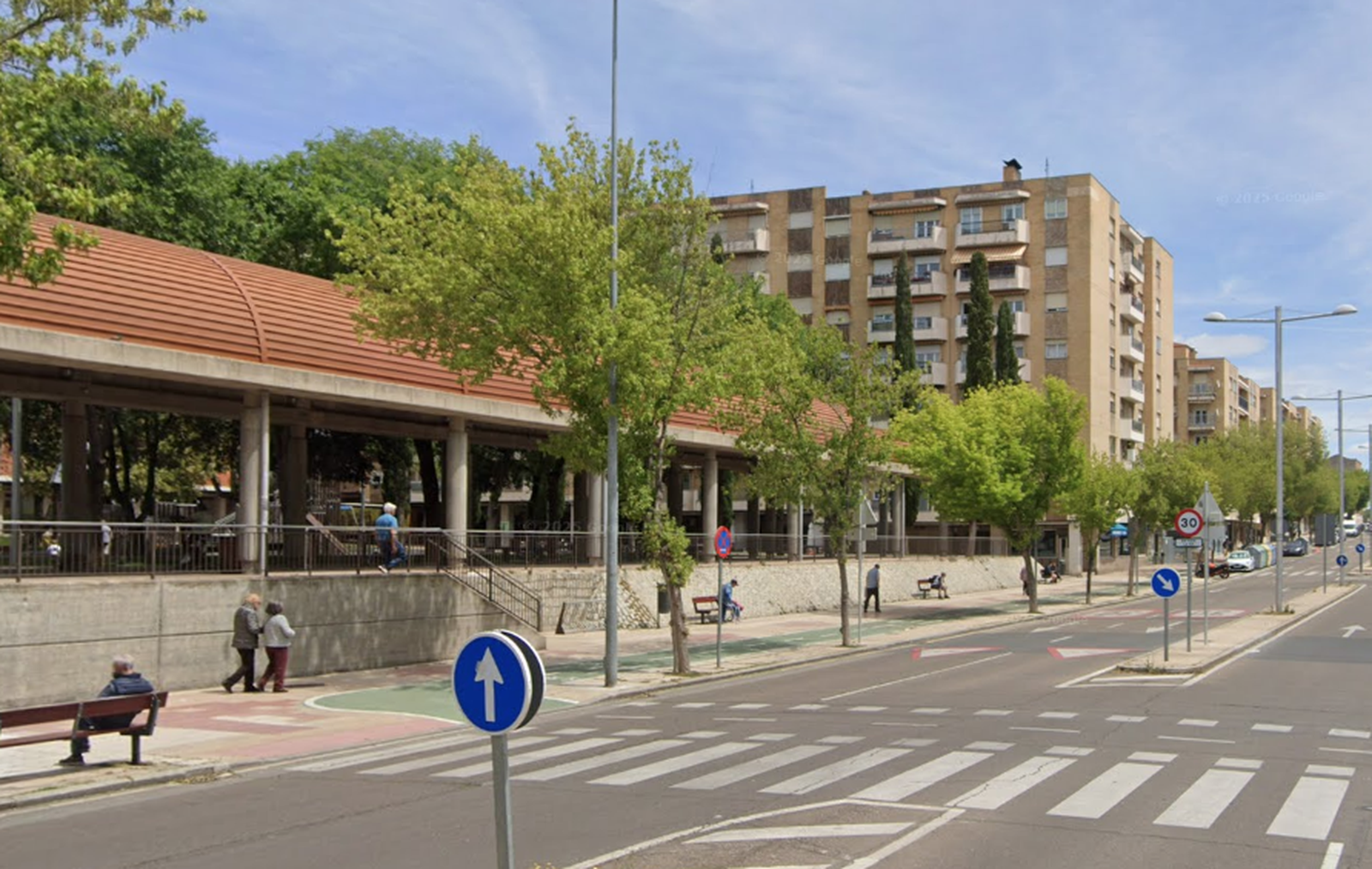 Paseo de los Madroños en Salamanca