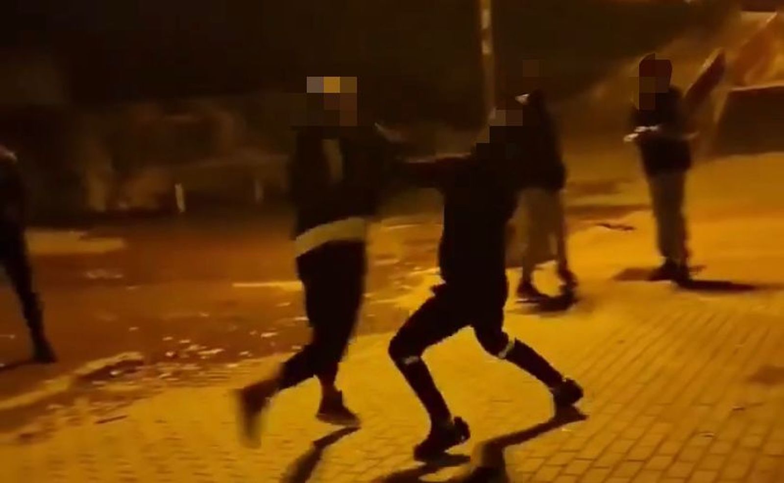 Imagen de uno de los vídeo subido a las redes por los propios menores