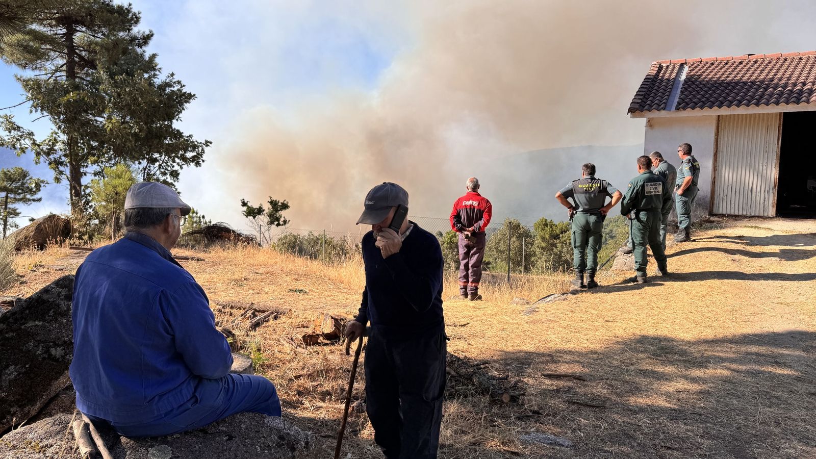 Incendio en Mombeltrán declarado Nivel 2