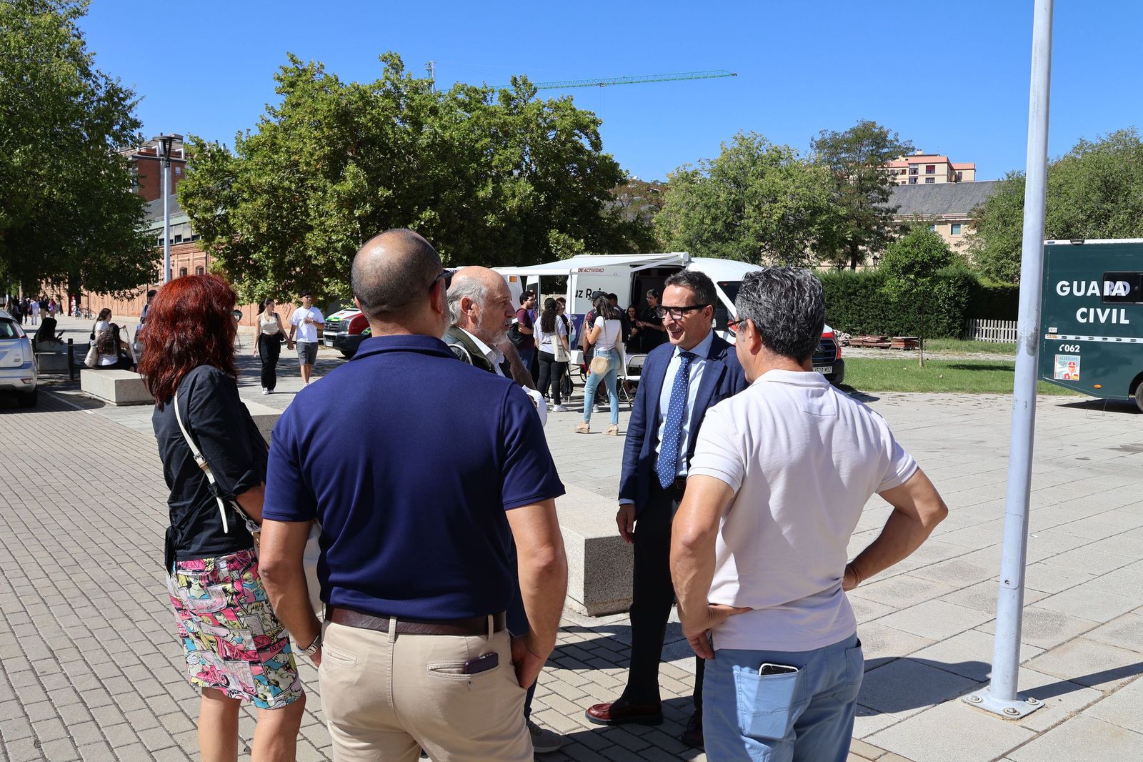 Feria de Bienvenida de la USAL en el Campus de Viriato