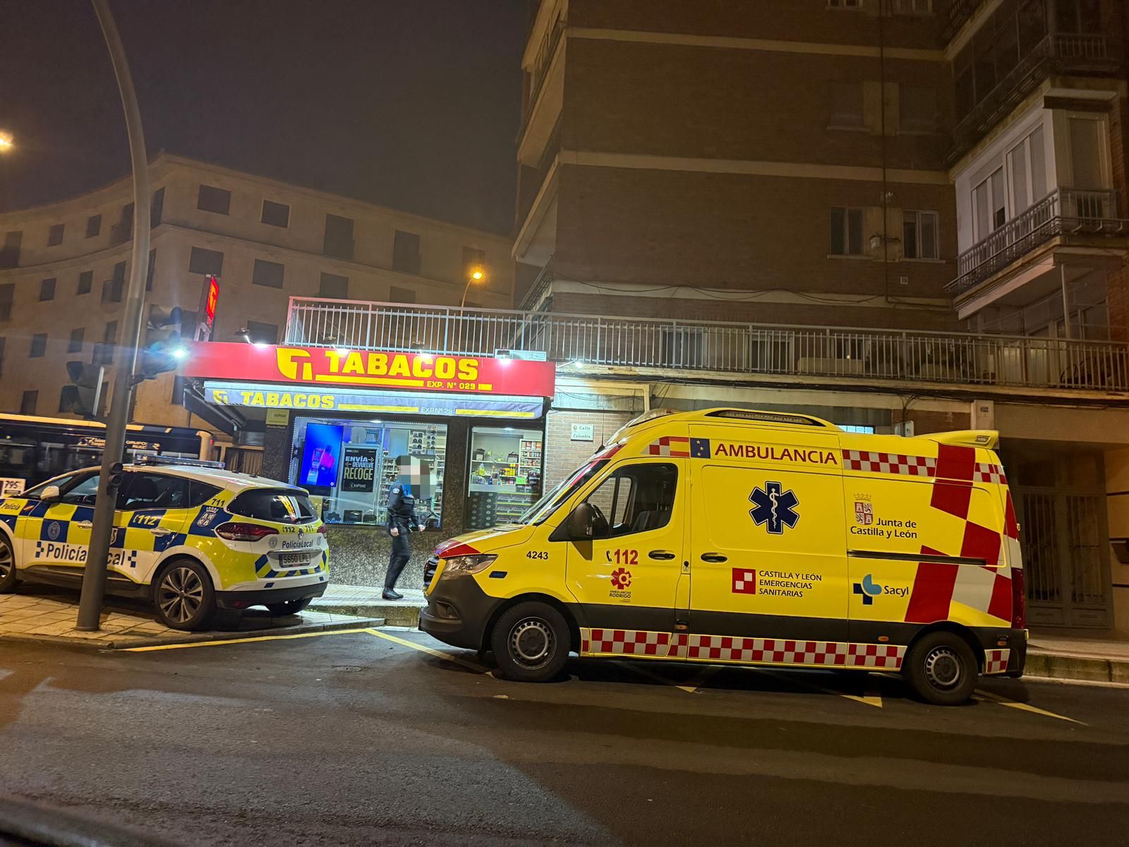 Ambulancia. Foto de archivo