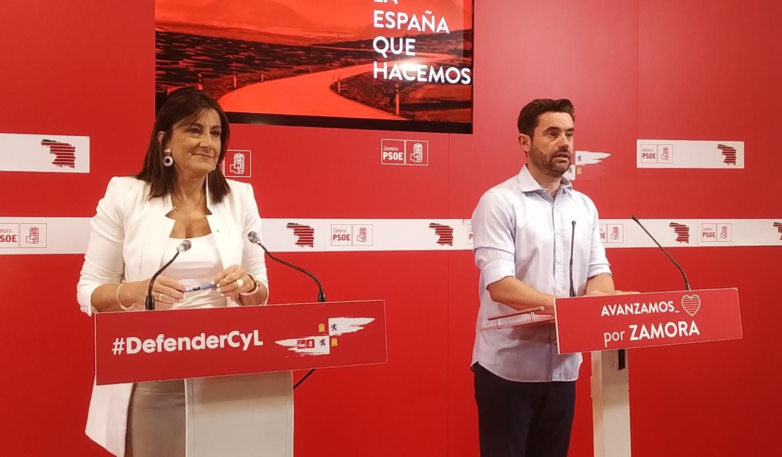 Antidio Fagúndez y Ana Sánchez