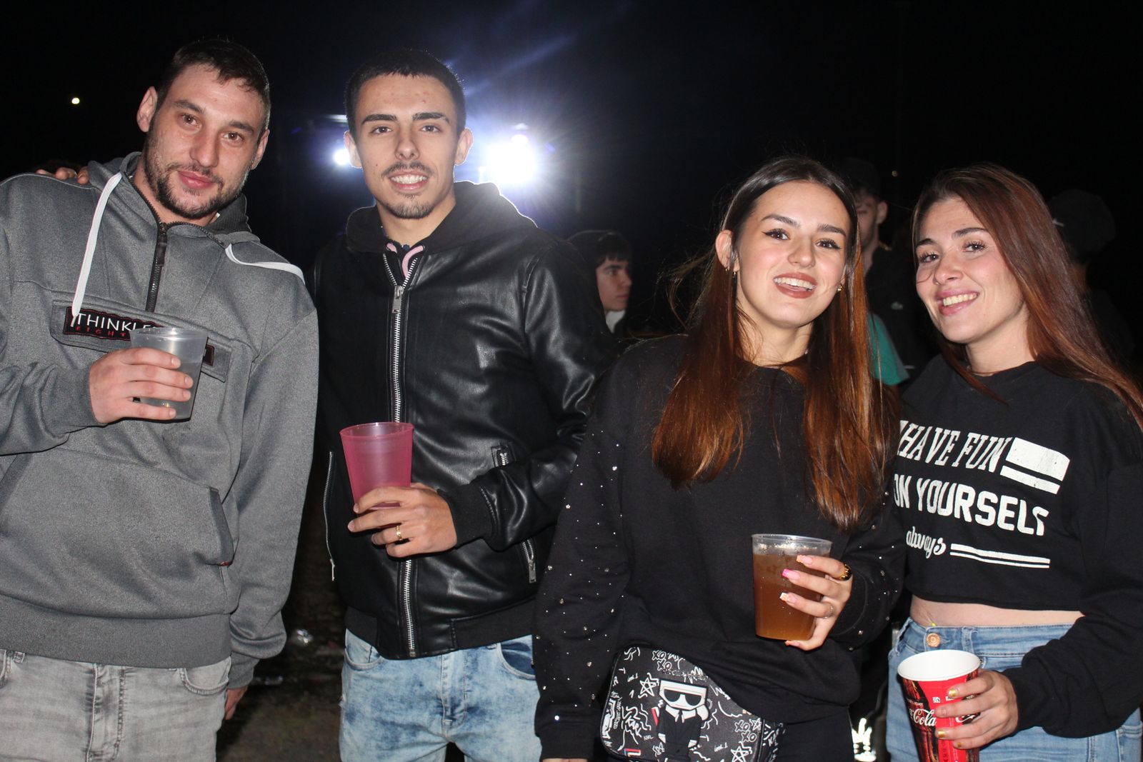 Salamanca de noche, sábado 30 de agosto