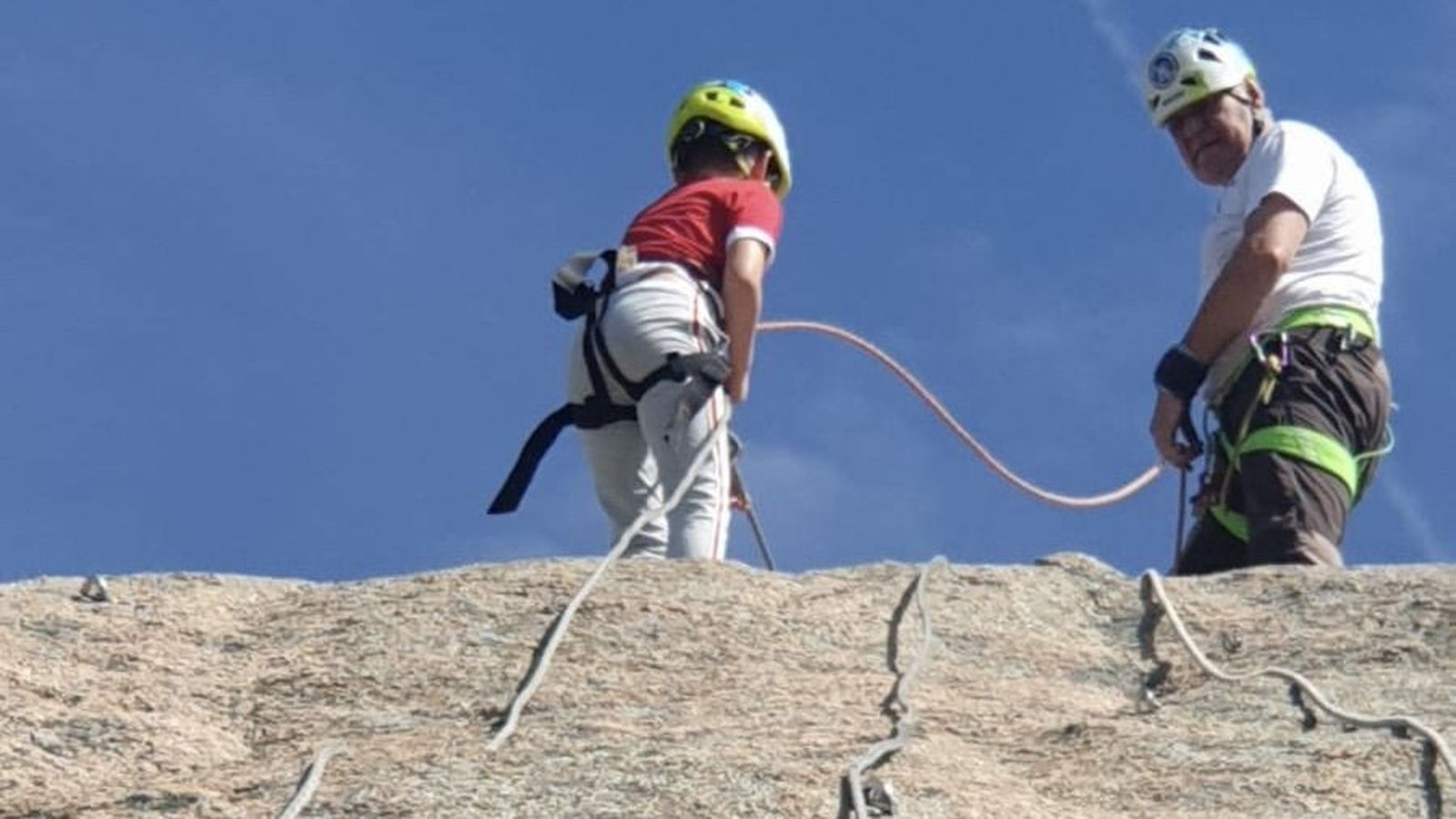 Escuela municipal de escalada en Peñaranda