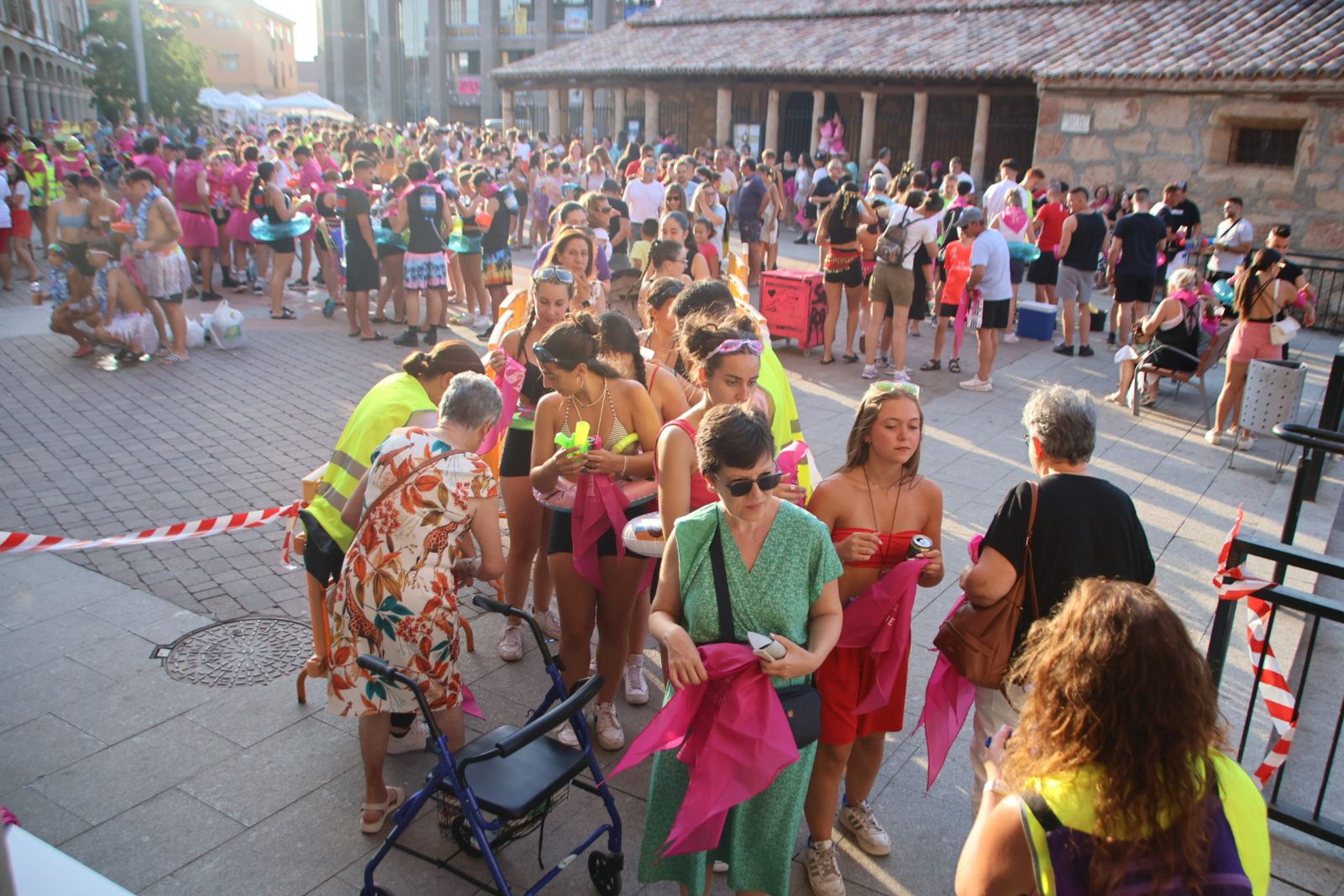 Chupinazo en Carbajosa con batucad