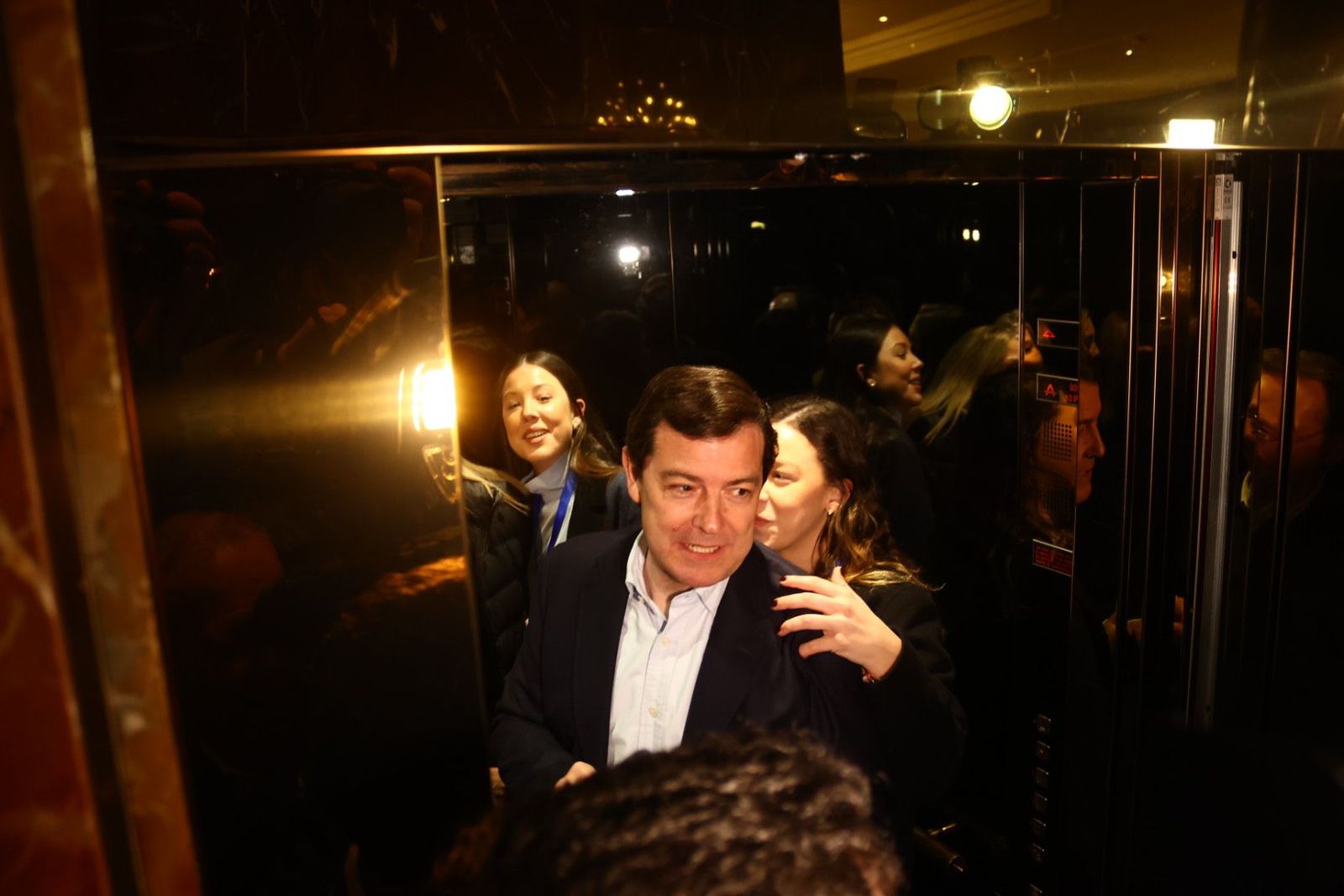 Mañueco a la espera de las votaciones de las Elecciones Autonómicas de Castilla y León