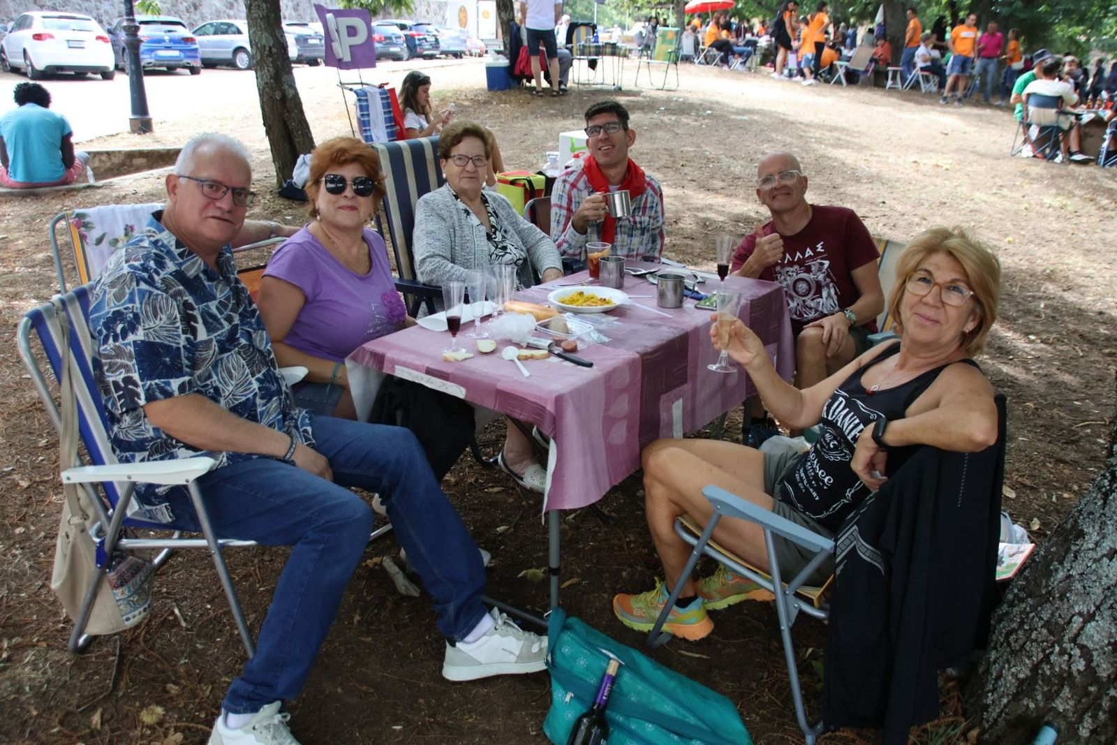 Paella solidaria en El Castañar