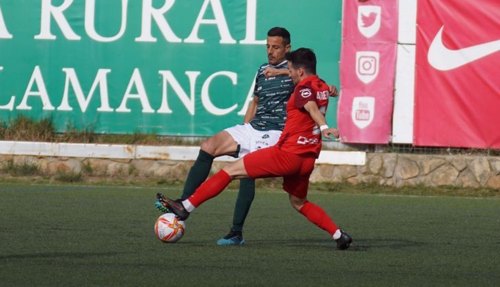 Carlos Rubén, ante el Santa Marta | FOTO SALAMANCA24HORAS.COM