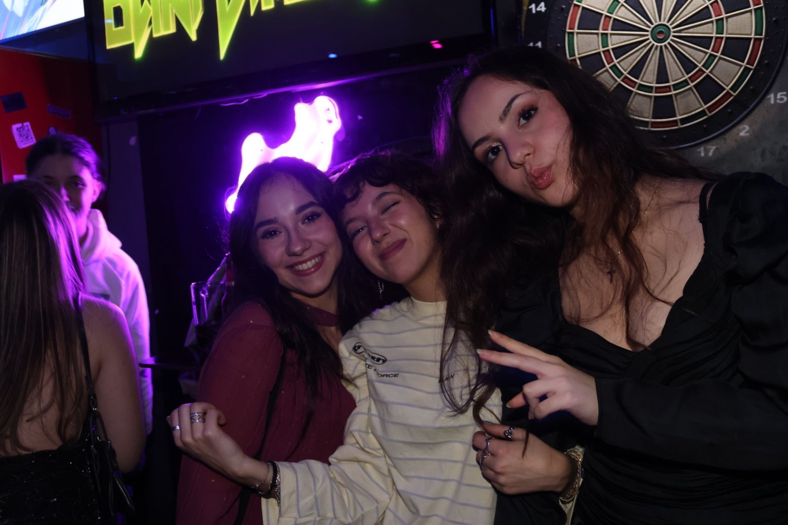 Salamanca de noche, sábado 17 de enero