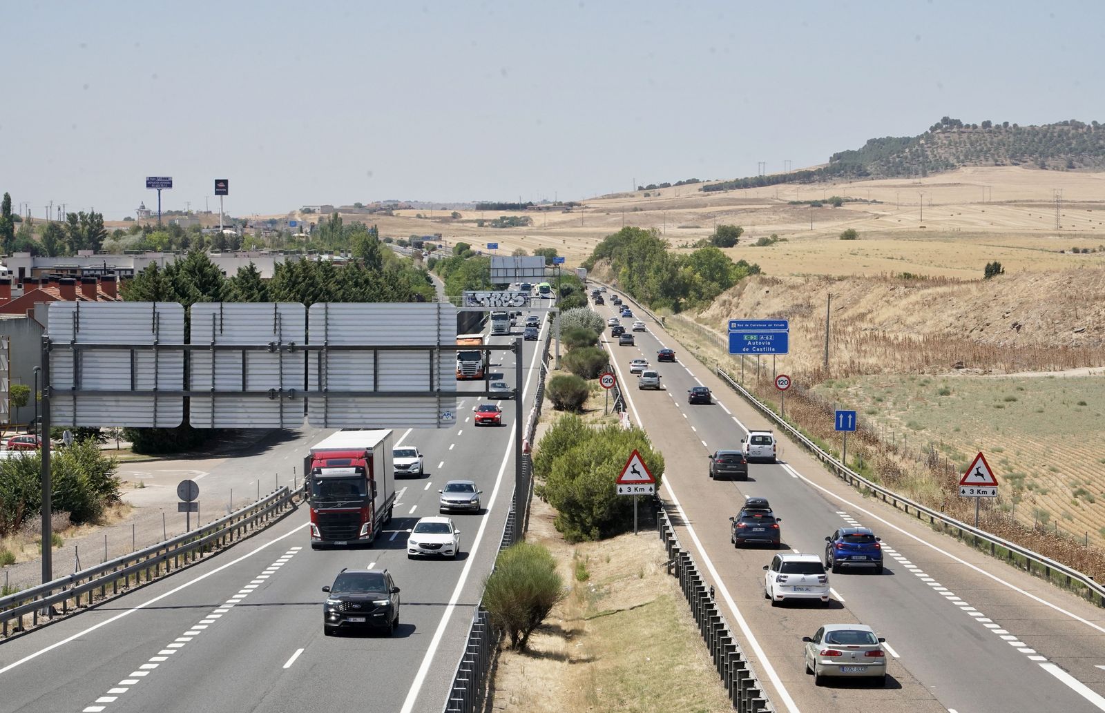 Tráfico en la A-62. ICAL