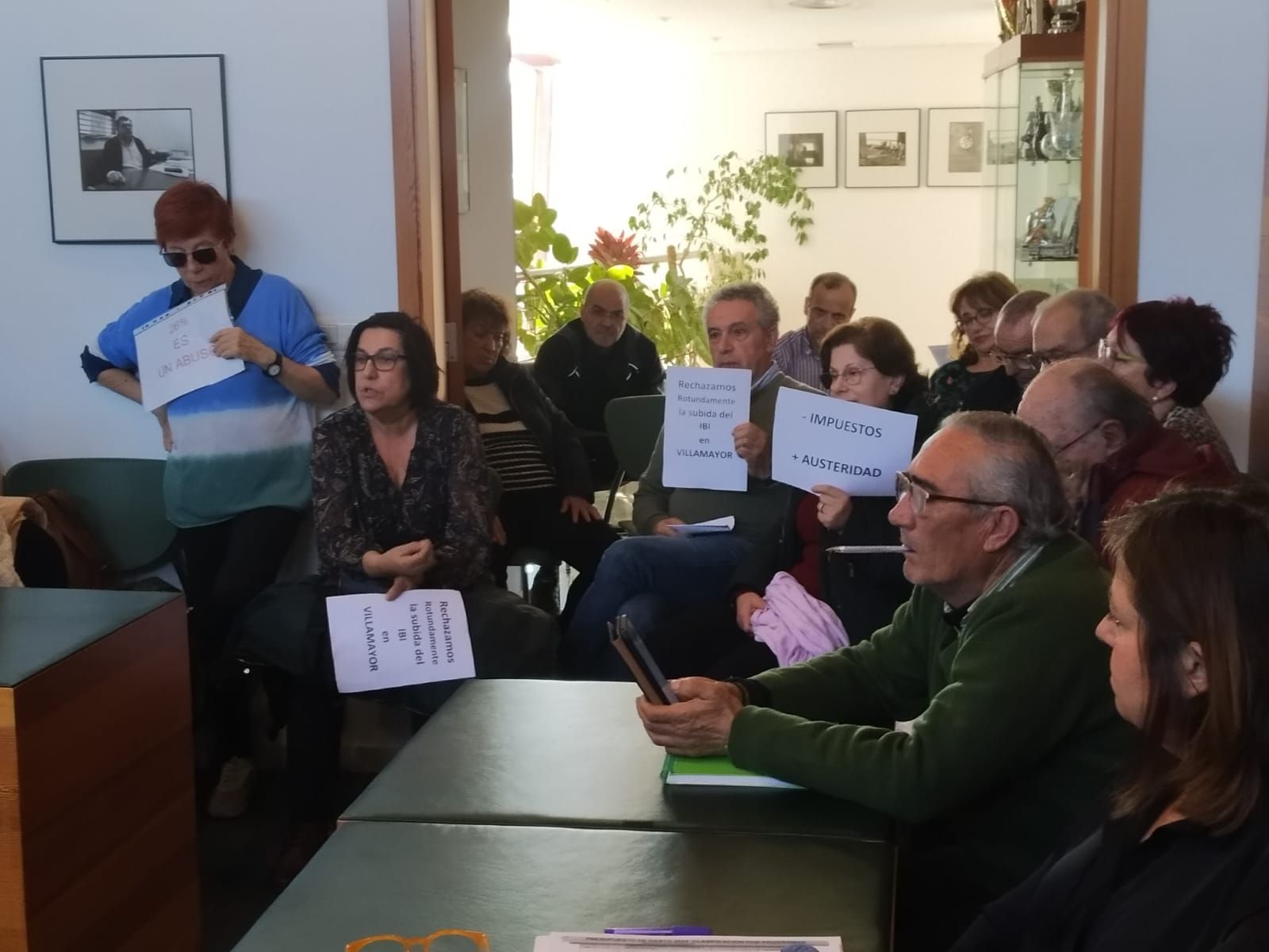 GALERÍA | Pleno en Villamayor con la presencia de los vecinos 20 de febrero de 2024