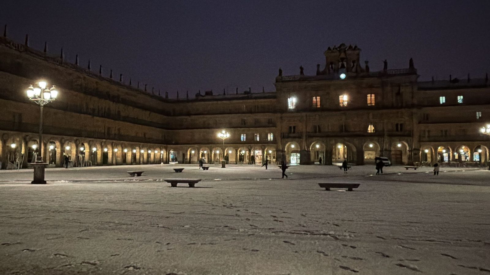 Nevada en Salamanca 28 de enero 2026