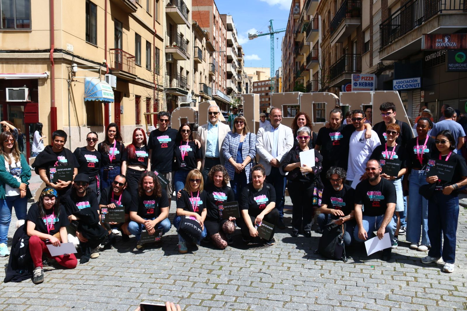 Entrega de premios de la XVI Galería Urbana del Barrio del Oeste