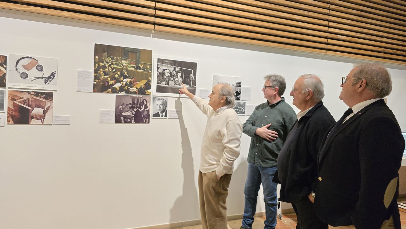 Inauguración de la exposición ‘Intérpretes de lenguas en torno a 1945. Ecos de la historia’
