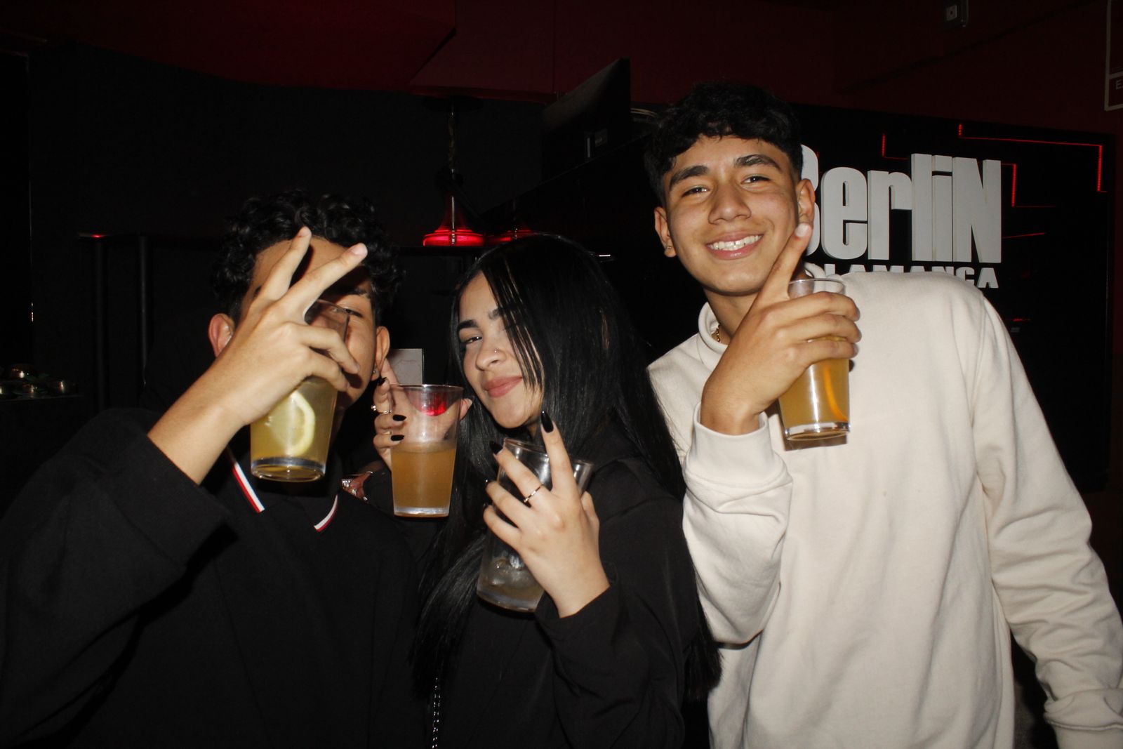 Salamanca de noche, sabado 25 de abril