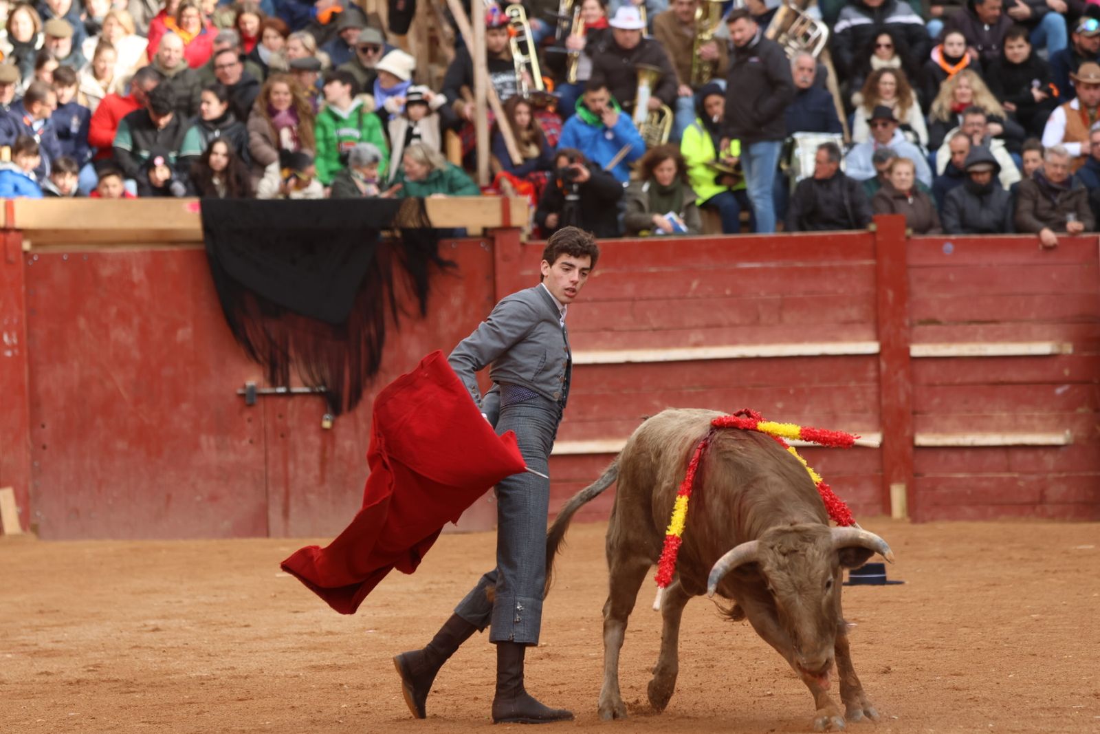 Novillada sin picadores del bolsín taurino y rejones en Ciudad Rodrigo