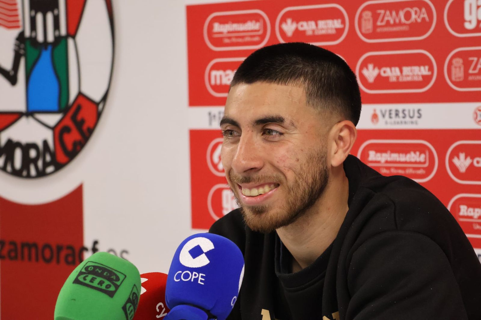 Rufo Lucero, en rueda de prensa