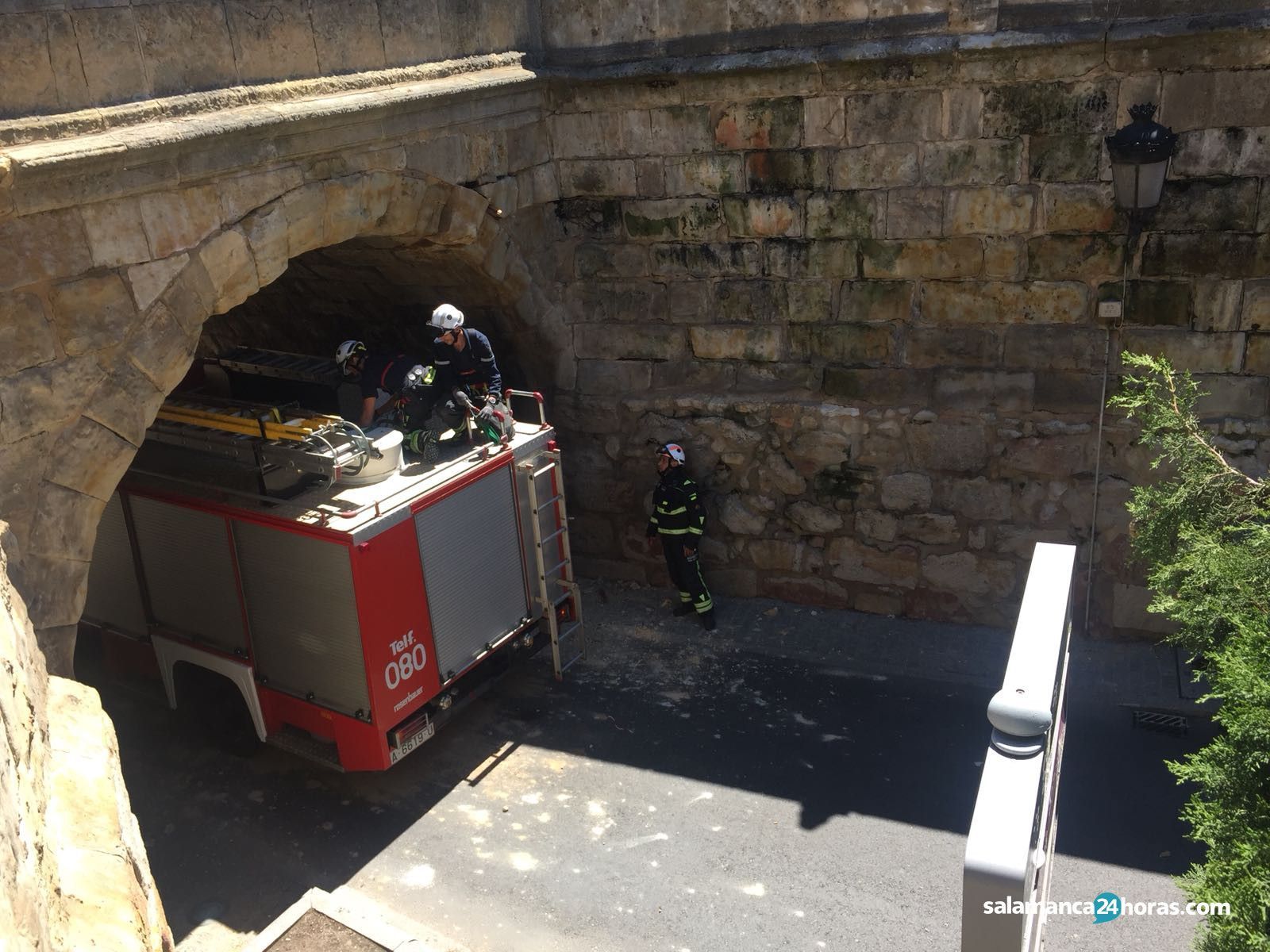 Accidente puente Dominicos camión (12)