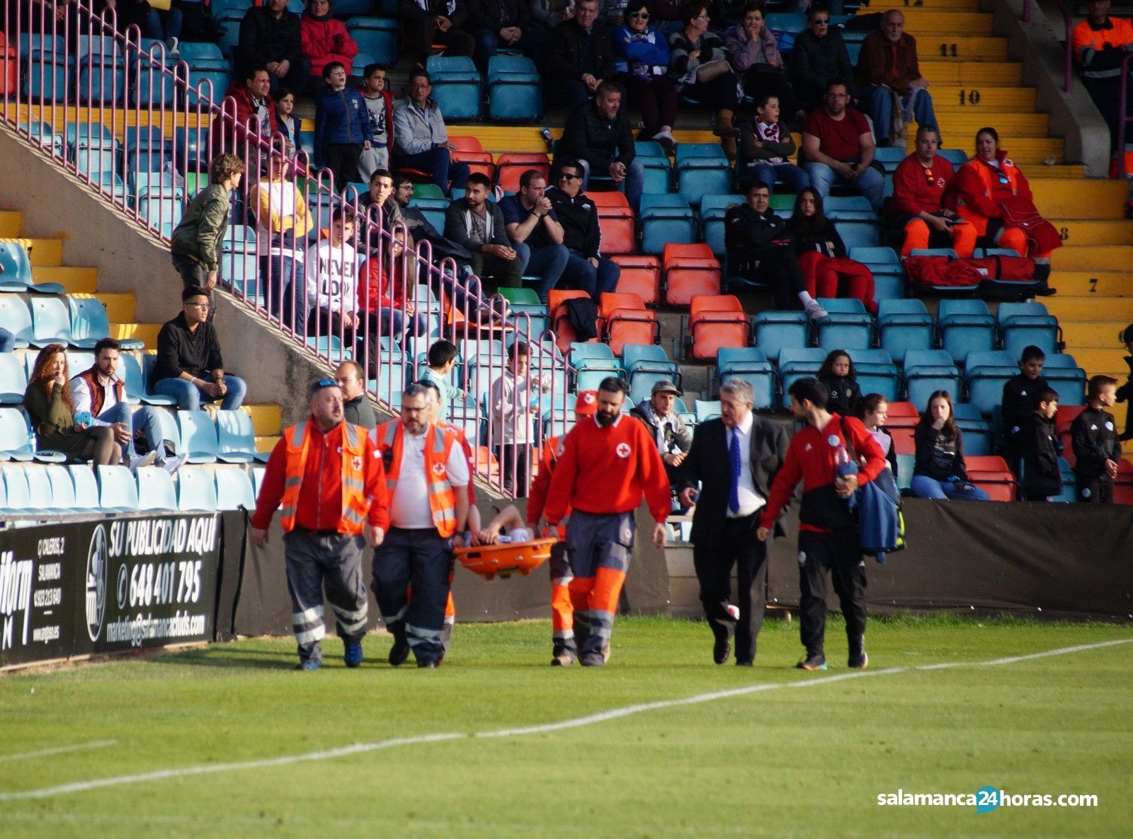 José García lesión Atleti B