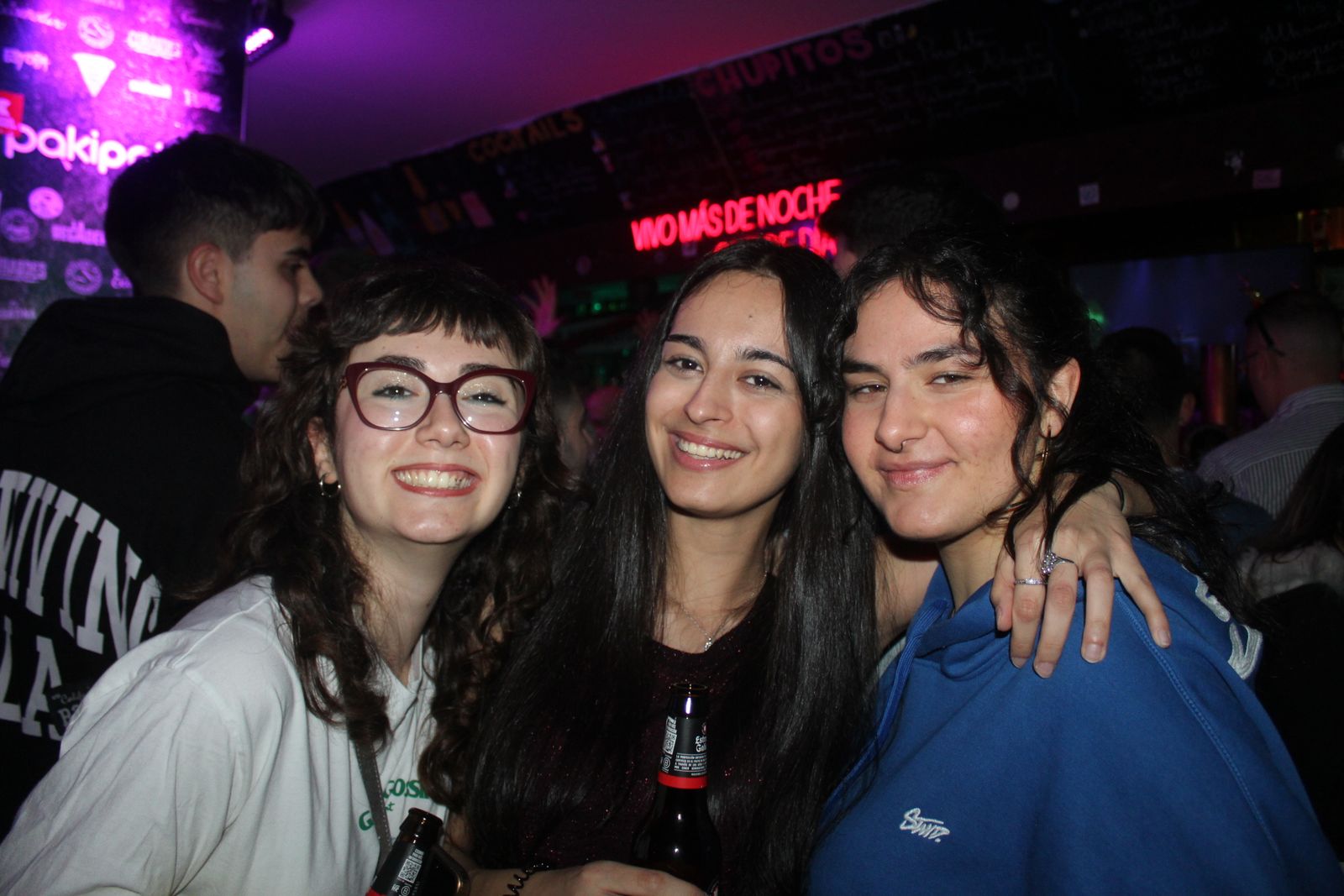 Salamanca de noche, sabado 20 de diciembre