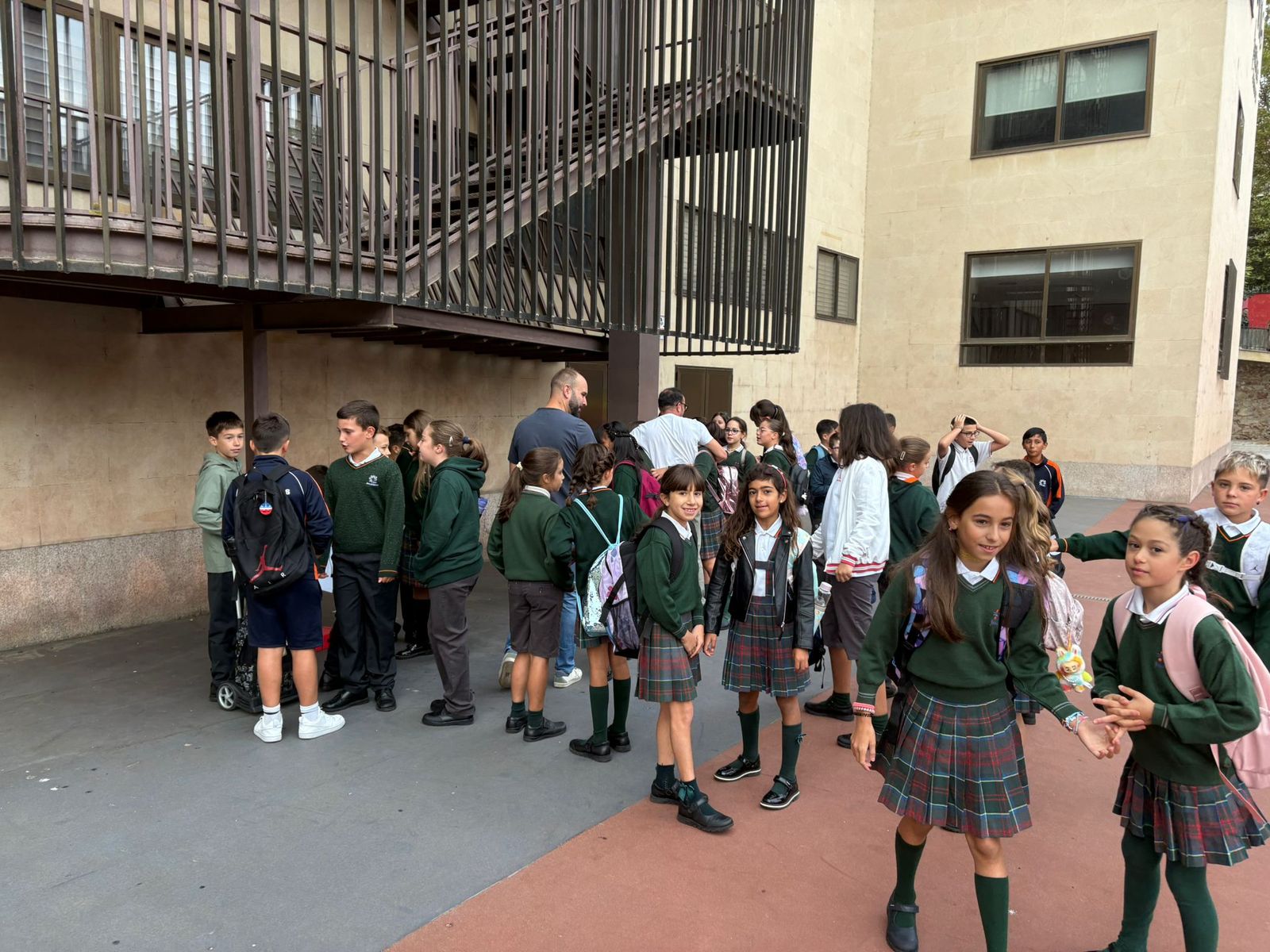 Vuelta al cole en Salamanca capital en el inicio del curso académico 2025-2026