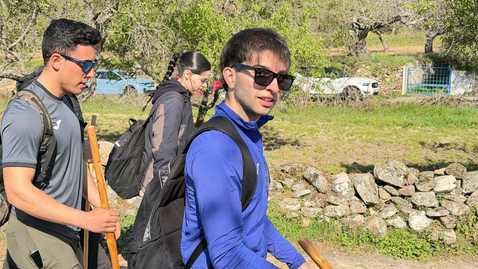 Marcha senderiesta mieza