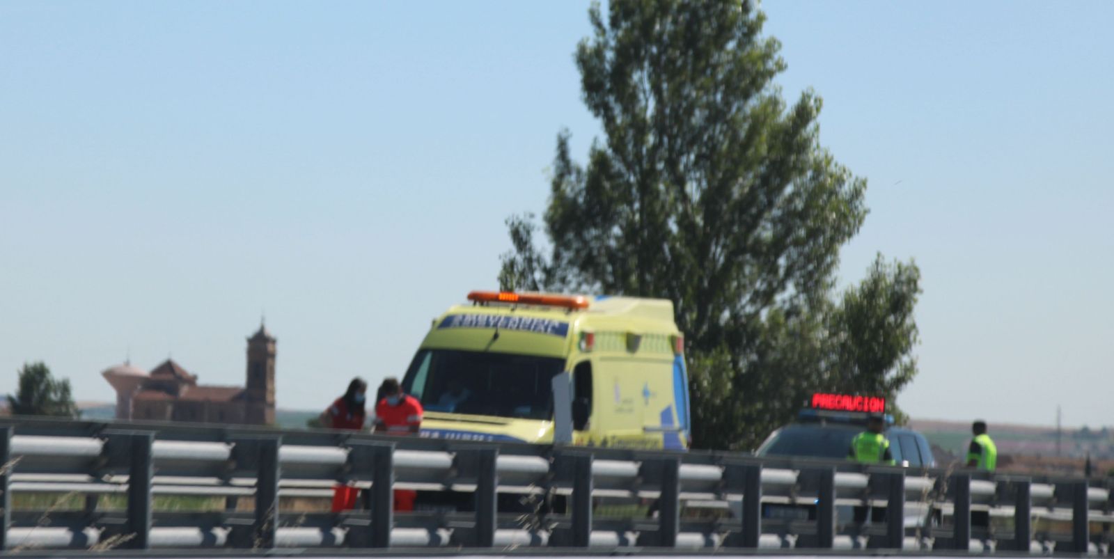 Accidente en Encinas de Abajo en una foto de archivo | FOTO SALAMANCA24HORAS.COM