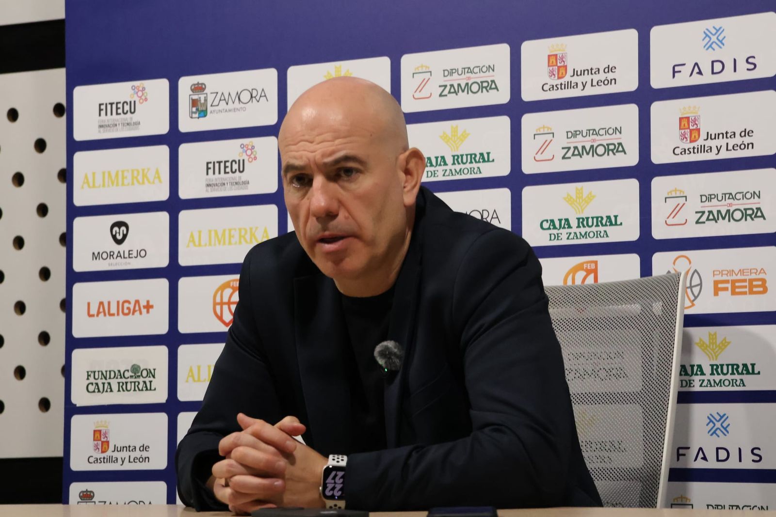 Félix Alonso, en rueda de prensa