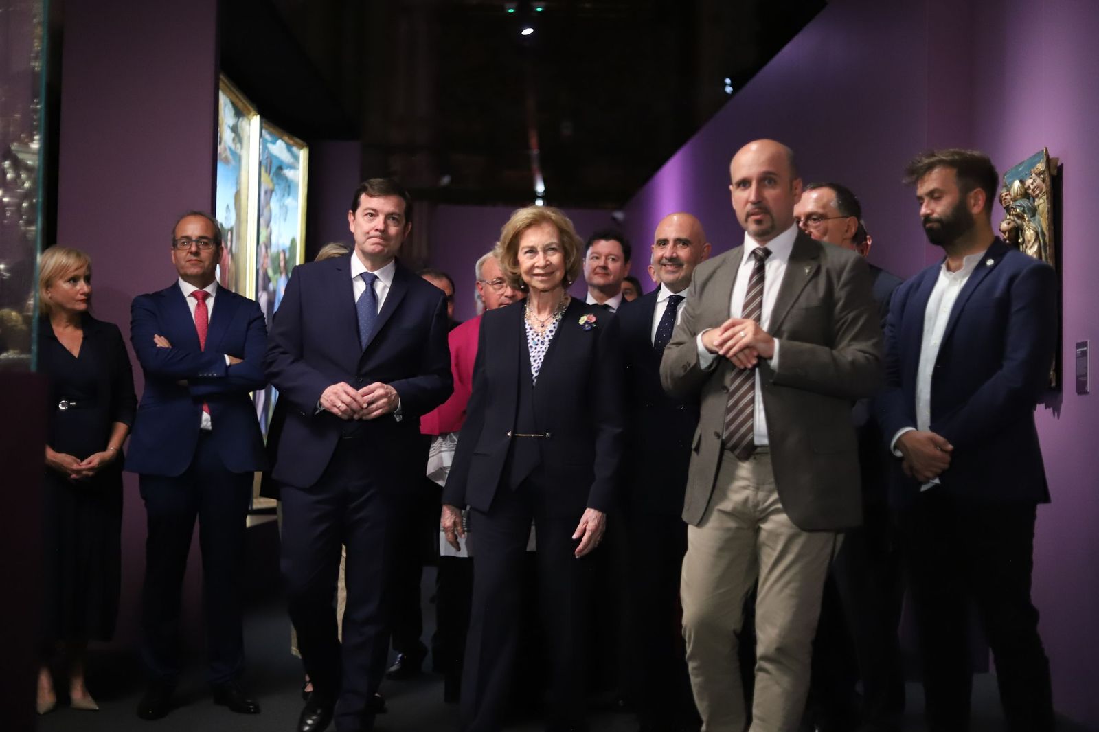 GALERÍA | La visita de la Reina Sofía a Zamora, en imágenes